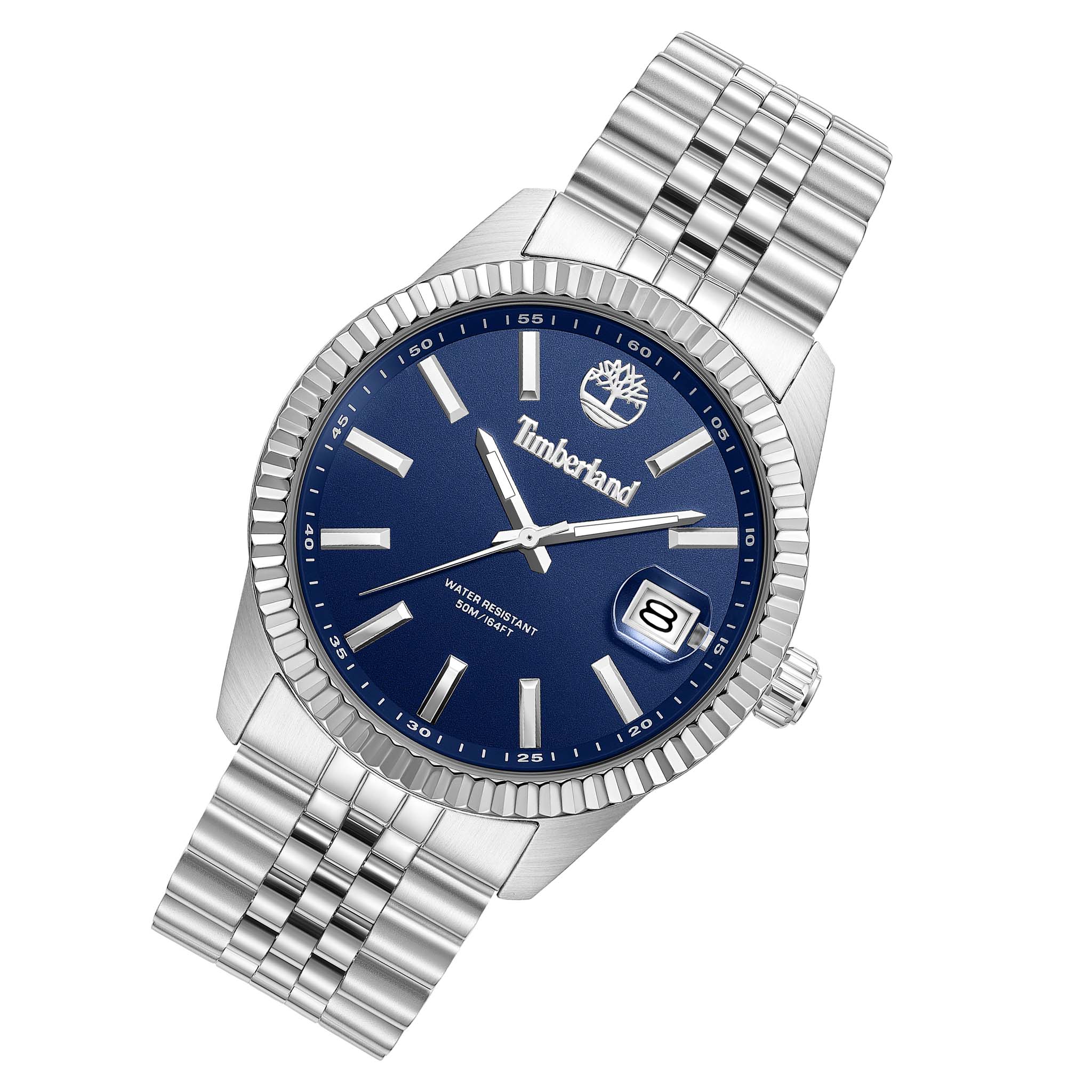 Timberland Stainless Steel Blue Dial Men's Watch - TDWGH0083701