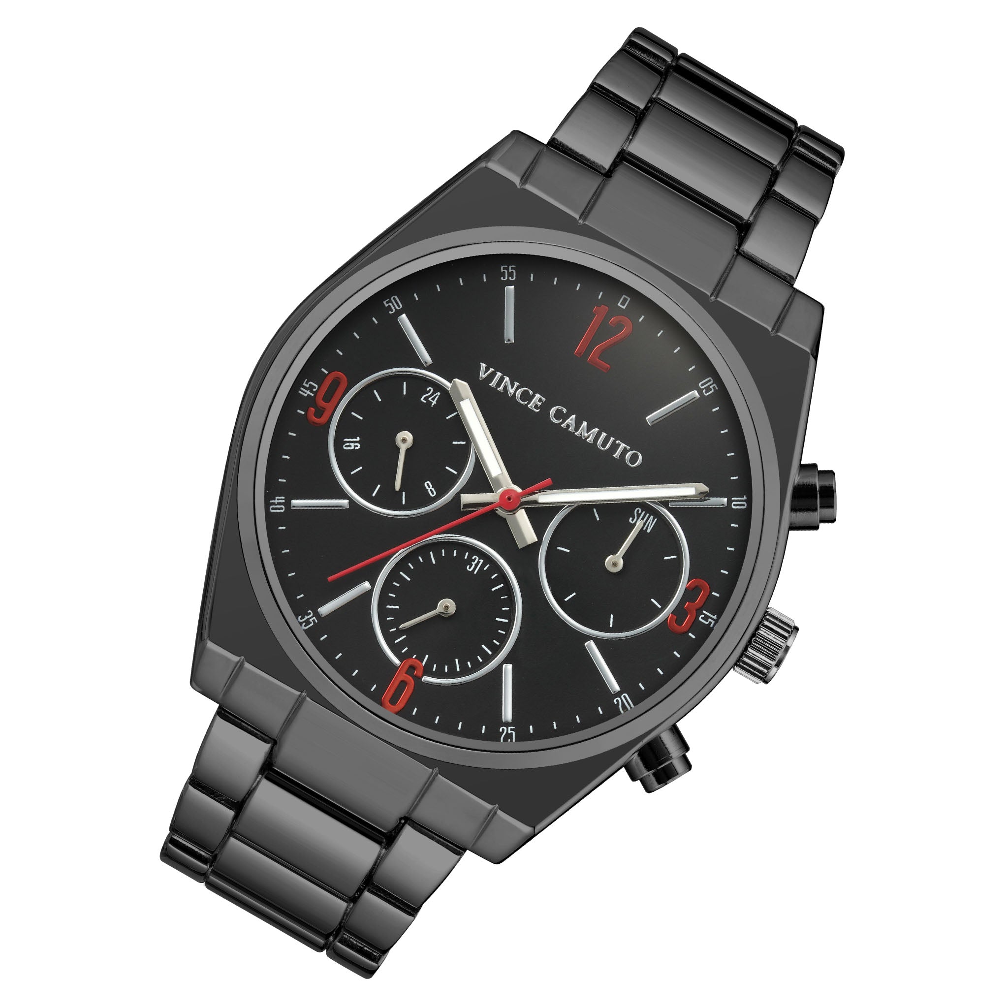 Vince Camuto Black Dial Multi-Function Men's Watch - VC8014BKBK