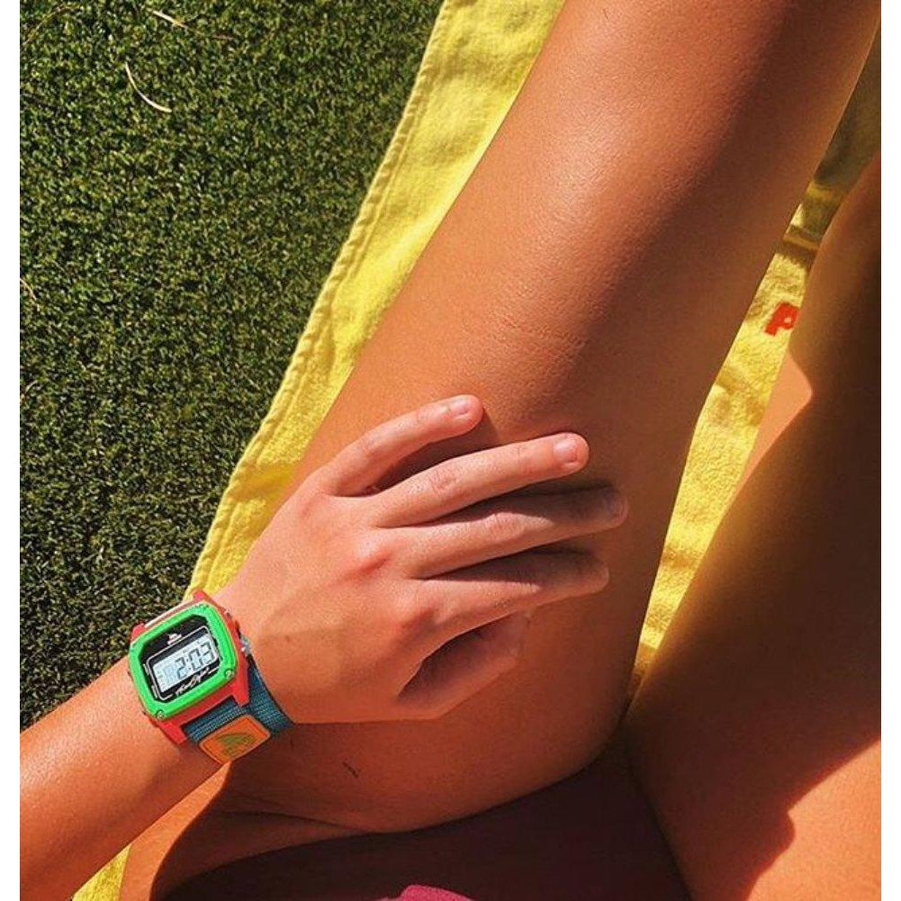 Freestyle Shark Classic Clip Black & Neon Watch - 10006644