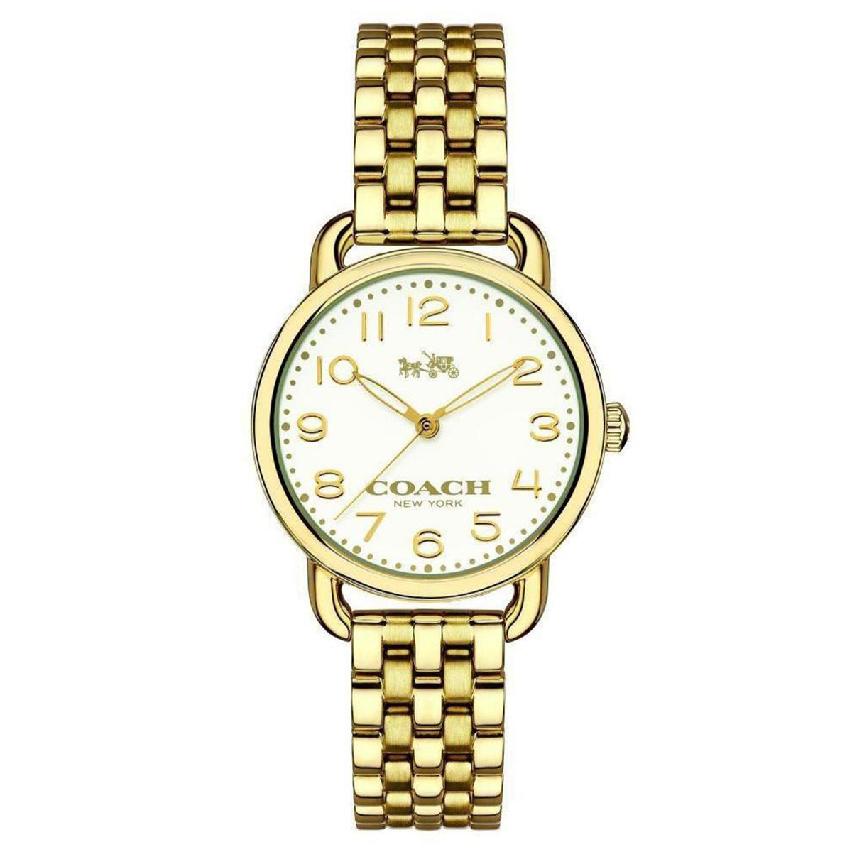 Coach Delancey Gold Tone Women's Watch - 14502241
