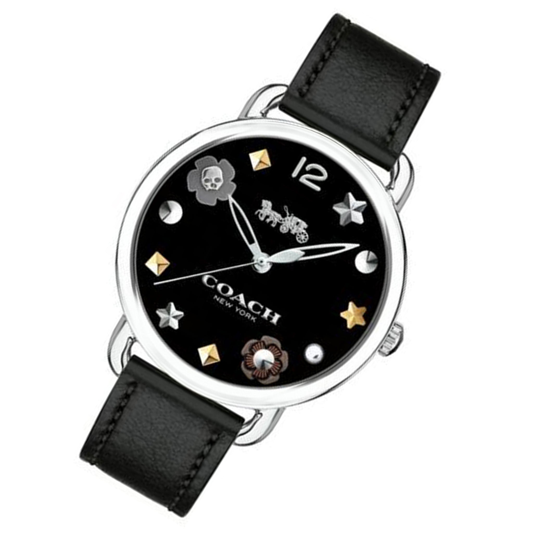 Coach Delancey Black Ladies Watch - 14502780