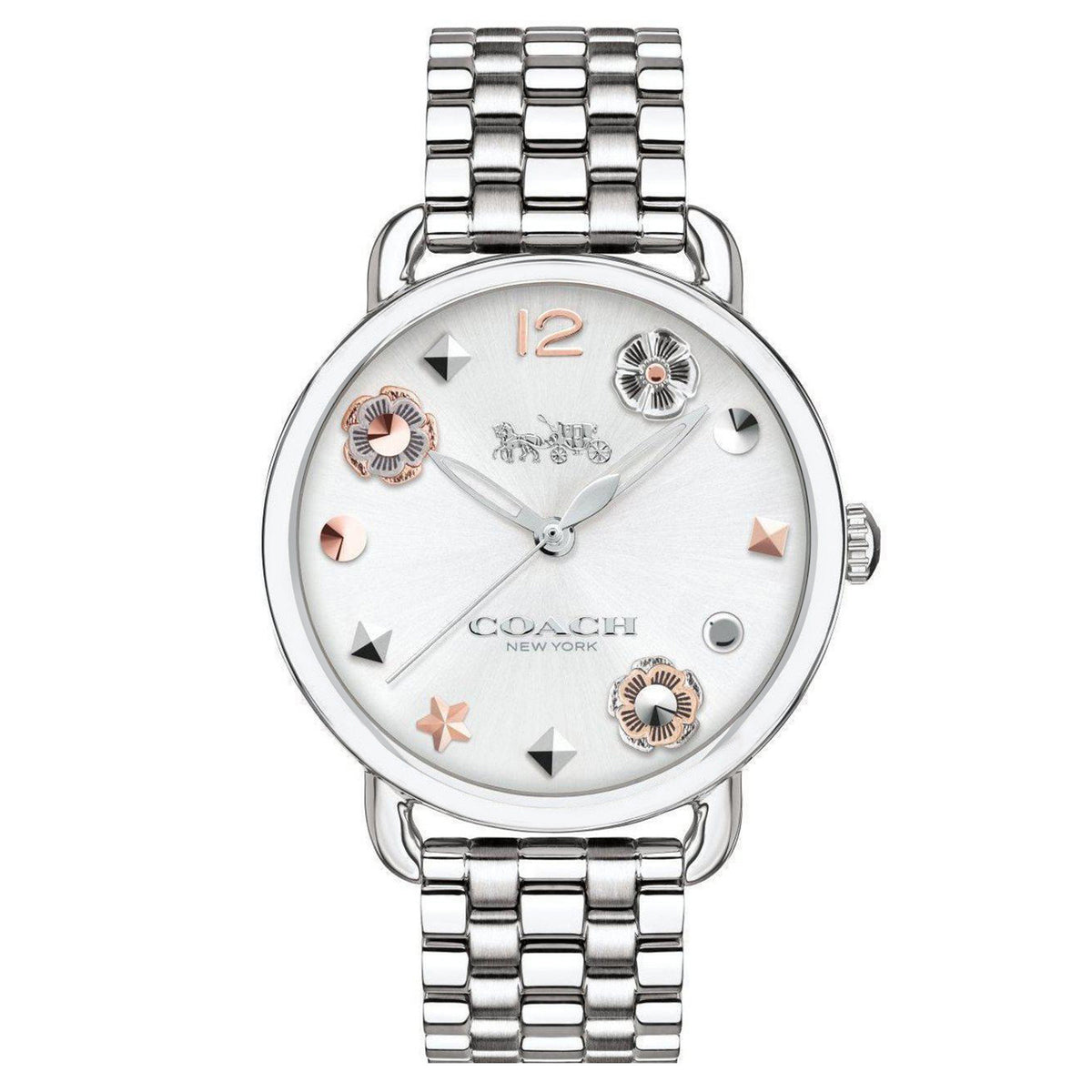 Coach Delancey Silver Ladies Watch - 14502810