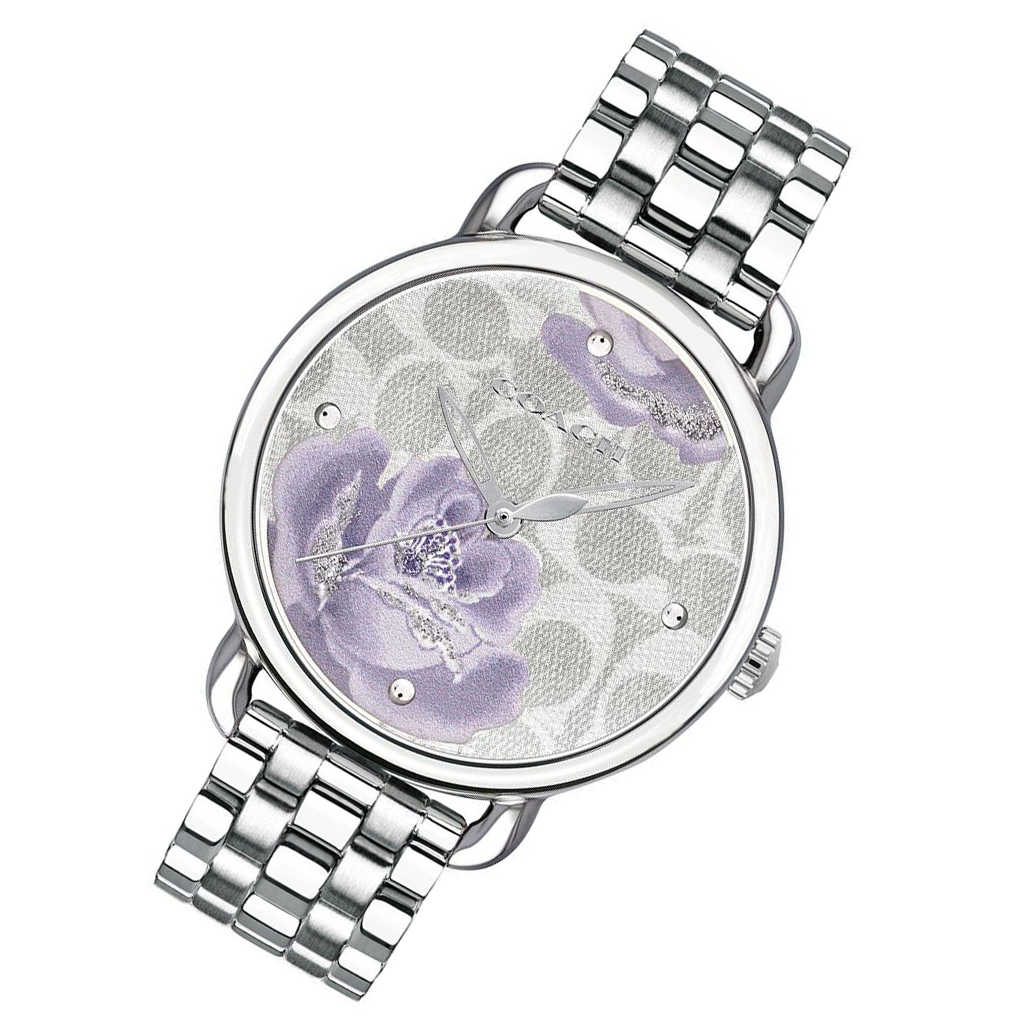 Coach Delancey Signature C Stainless Steel Ladies Watch - 14503163