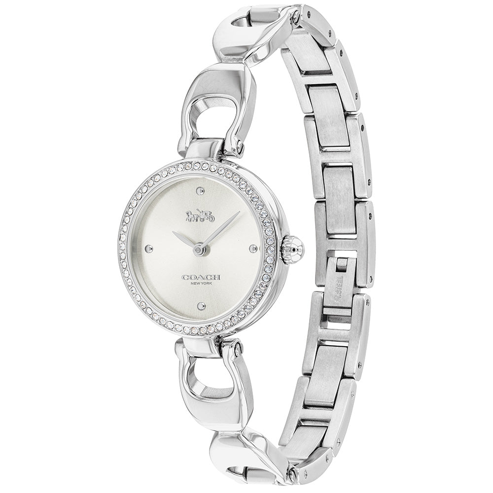 Coach Park Signature C Silver Women's Watch - 14503170
