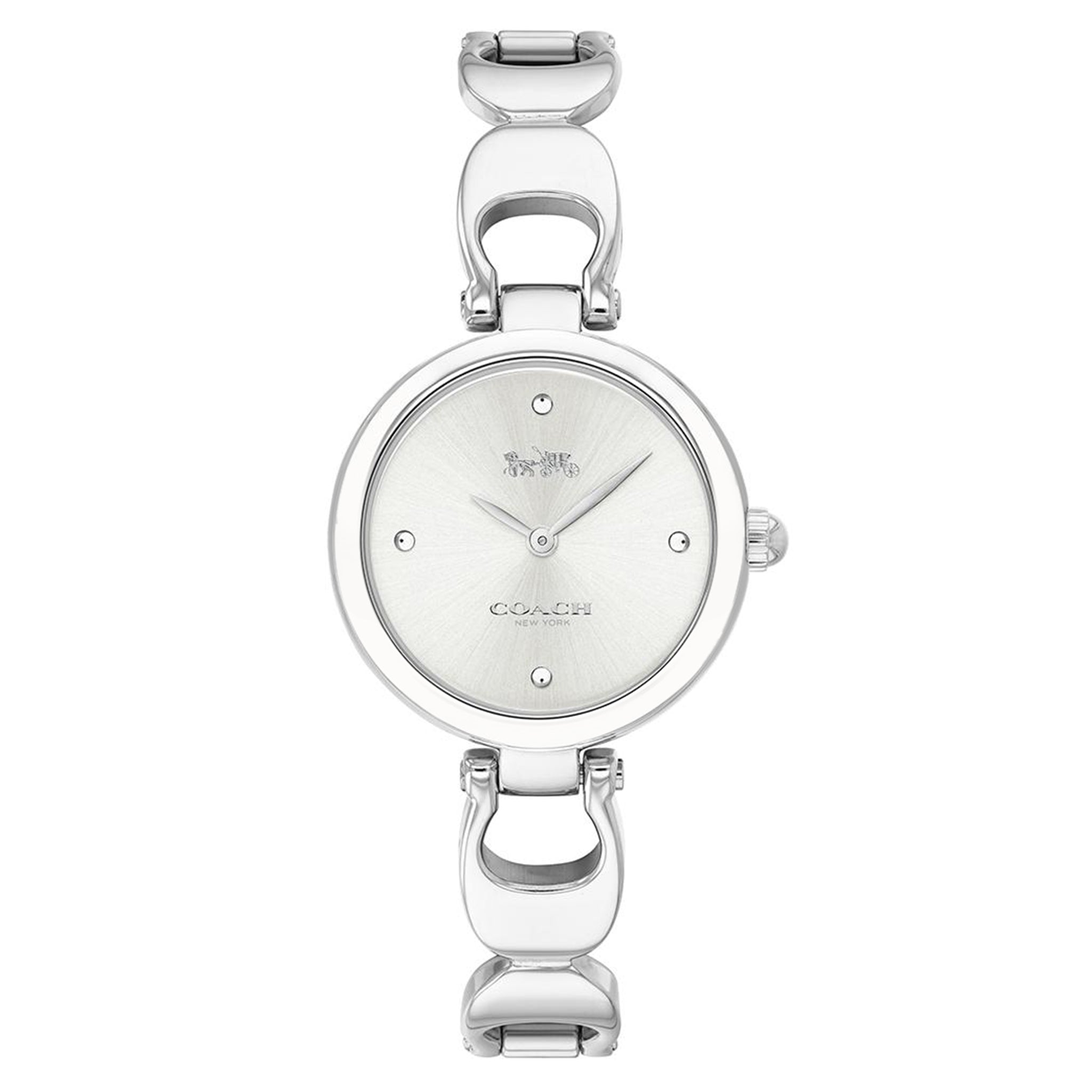 Coach Park Signature C Silver Women's Watch - 14503174