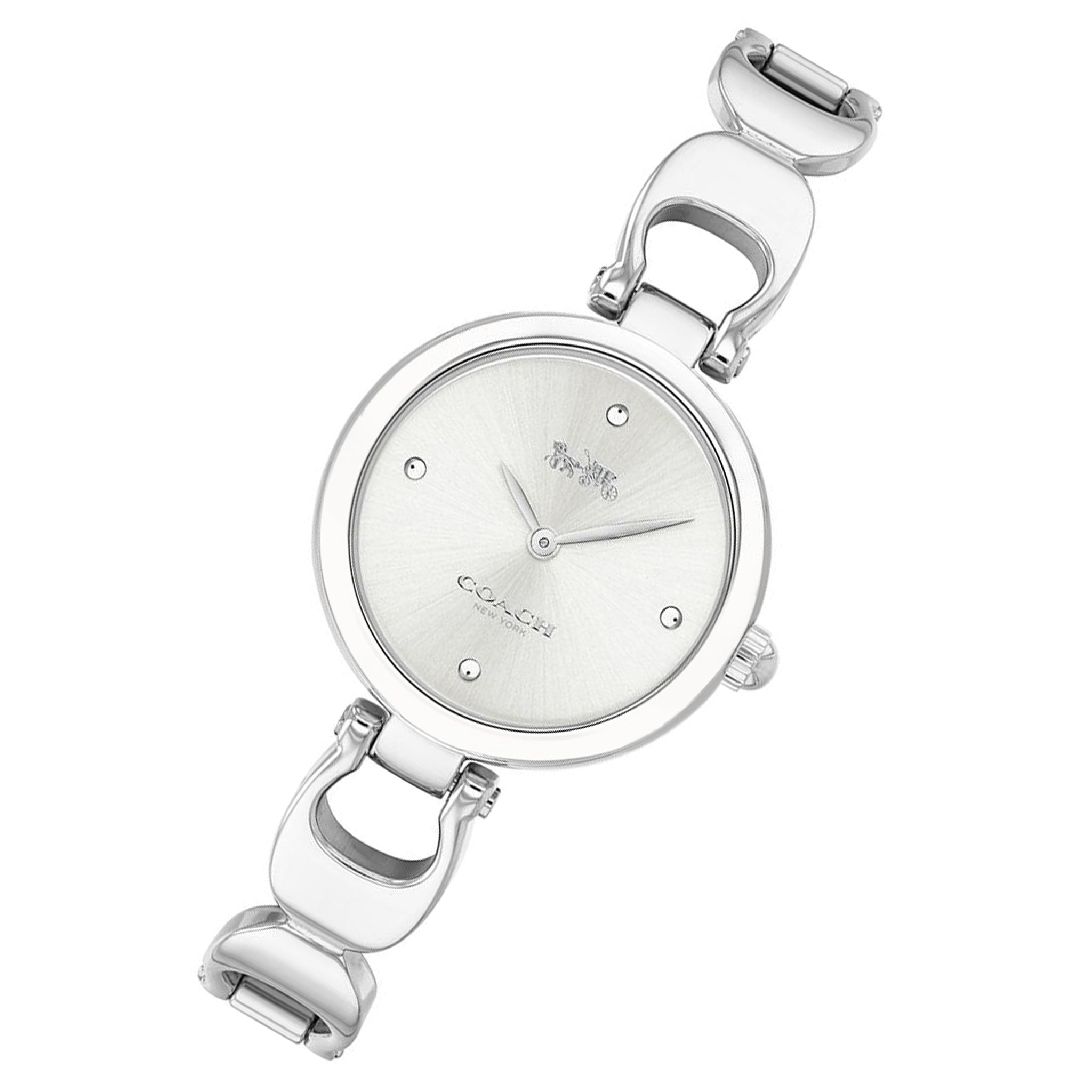 Coach Park Signature C Silver Women's Watch - 14503174