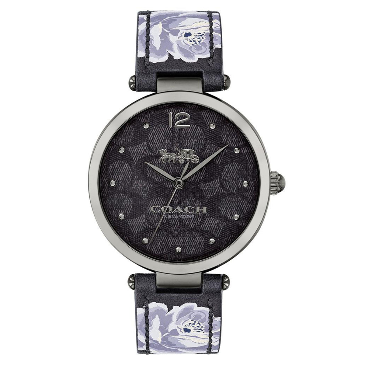 Coach Park Grey Leather Women's Watch - 14503177