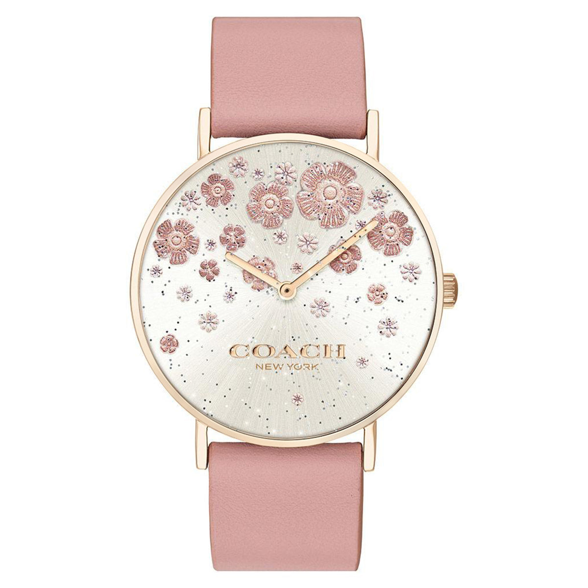 Coach Perry Blush Leather Ladies Watch - 14503325