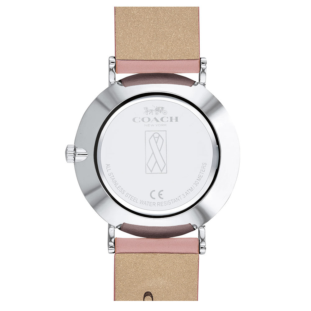 Coach Perry Blush Calfskin Ladies Watch - 14503409