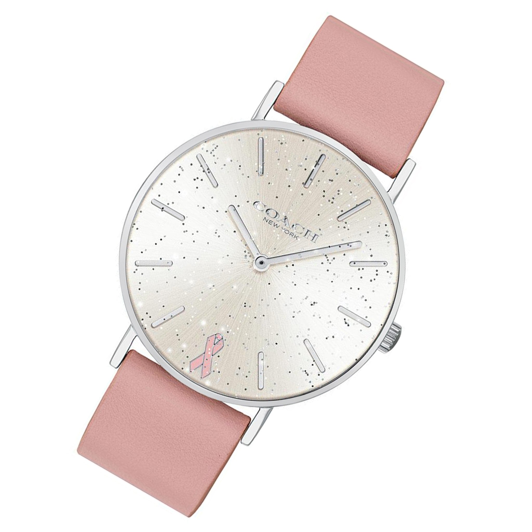 Coach Perry Blush Calfskin Ladies Watch - 14503409