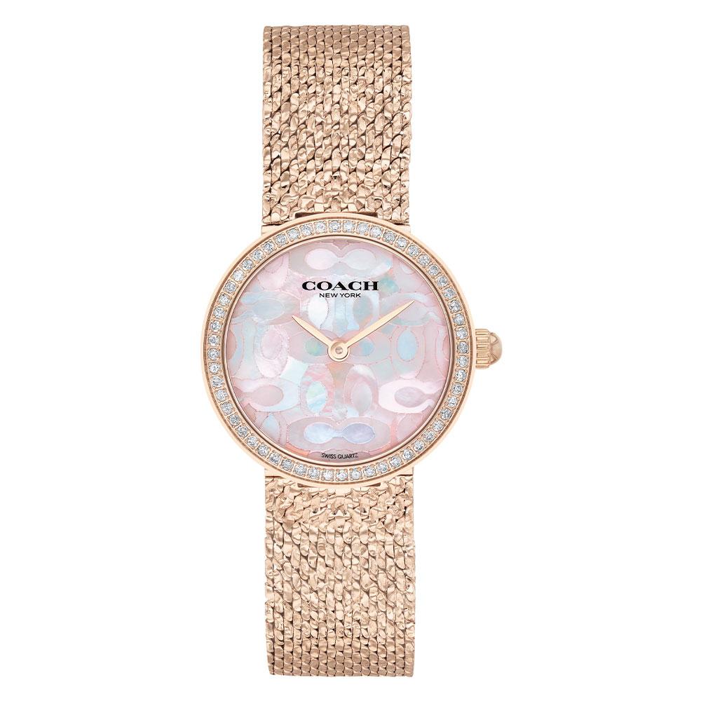 Coach Hayley Carnation Gold Steel Ladies Watch - 14503438