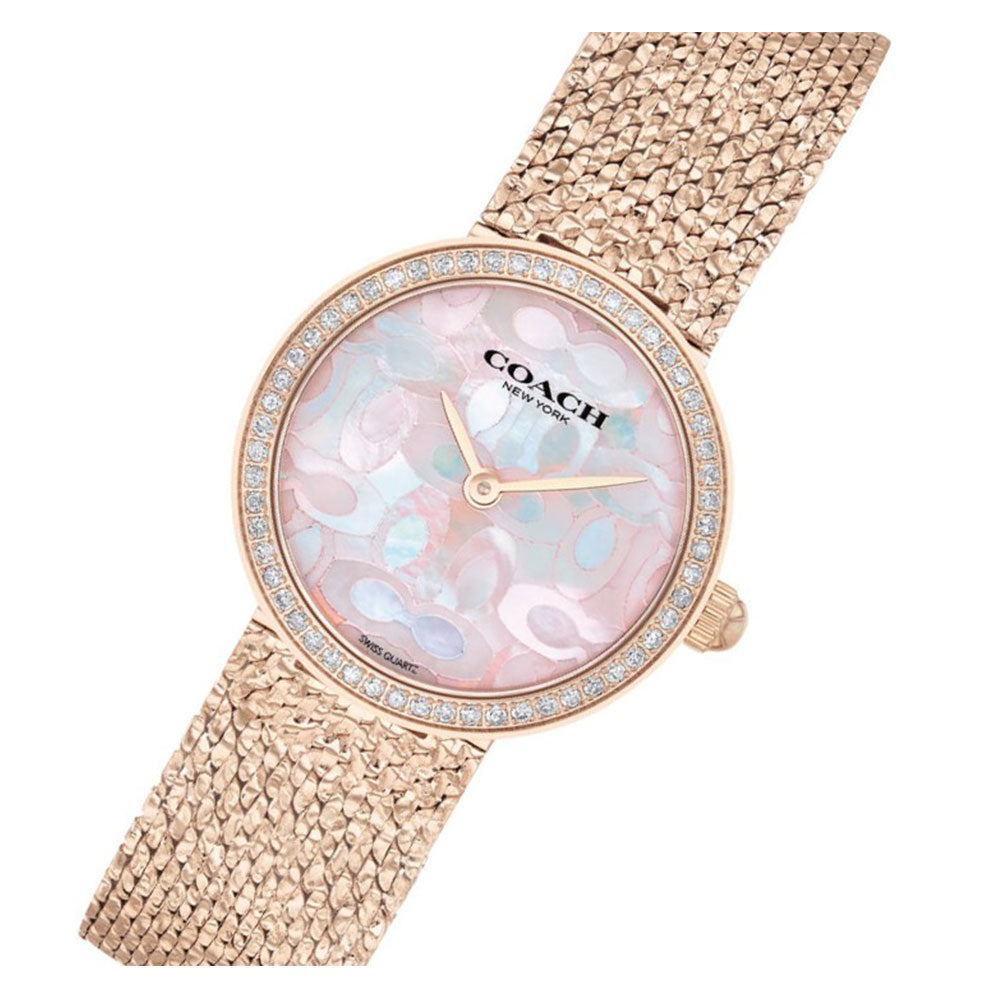 Coach Hayley Carnation Gold Steel Ladies Watch - 14503438