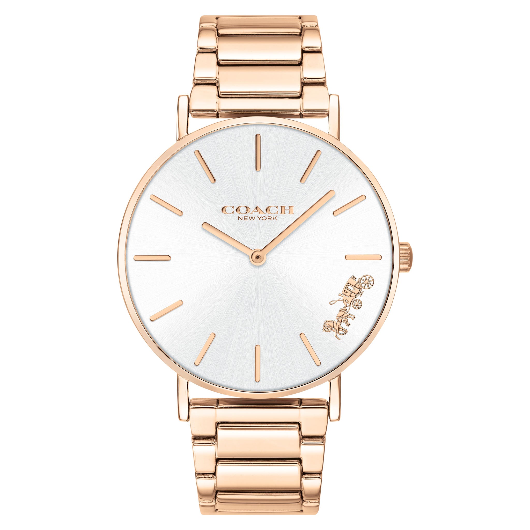 Coach Perry Rose Gold Steel Women's Watch - 14503576