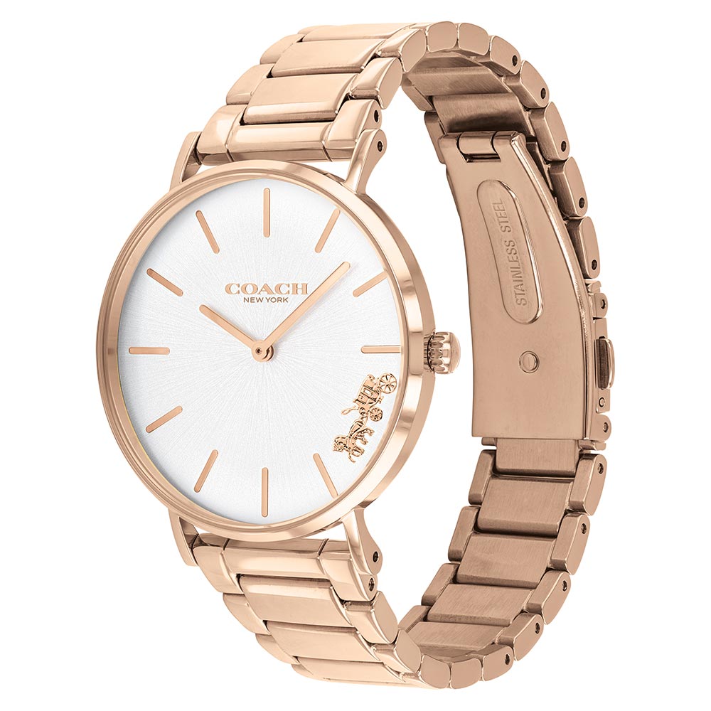 Coach Perry Rose Gold Steel Women's Watch - 14503576
