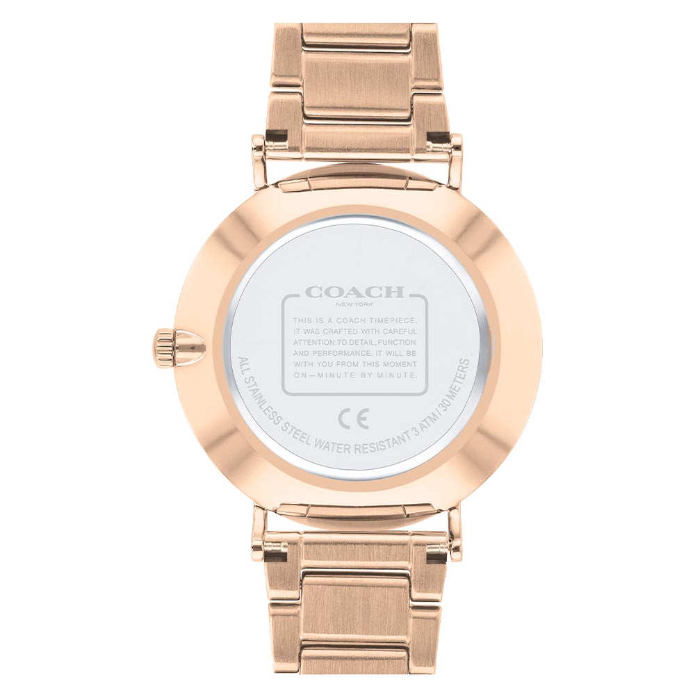 Coach Perry Rose Gold Steel Women's Watch - 14503576