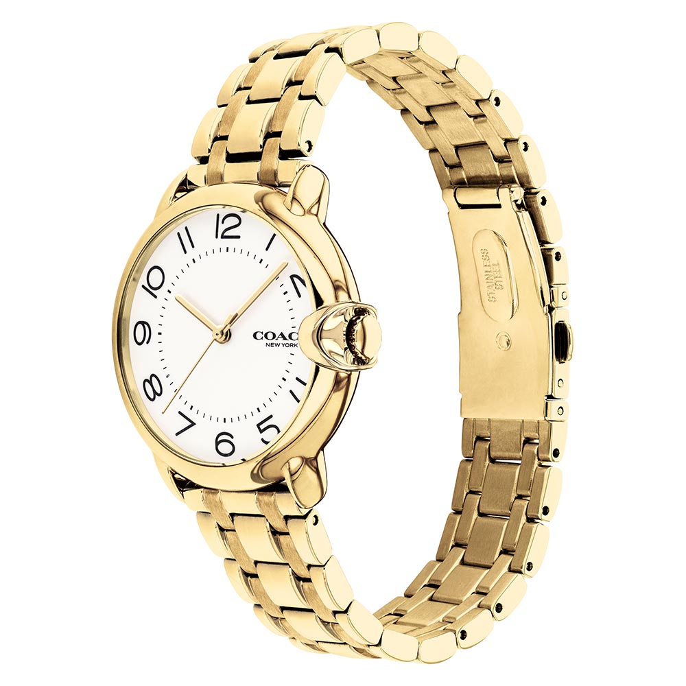 Coach Arden Gold Steel Women's Watch - 14503599