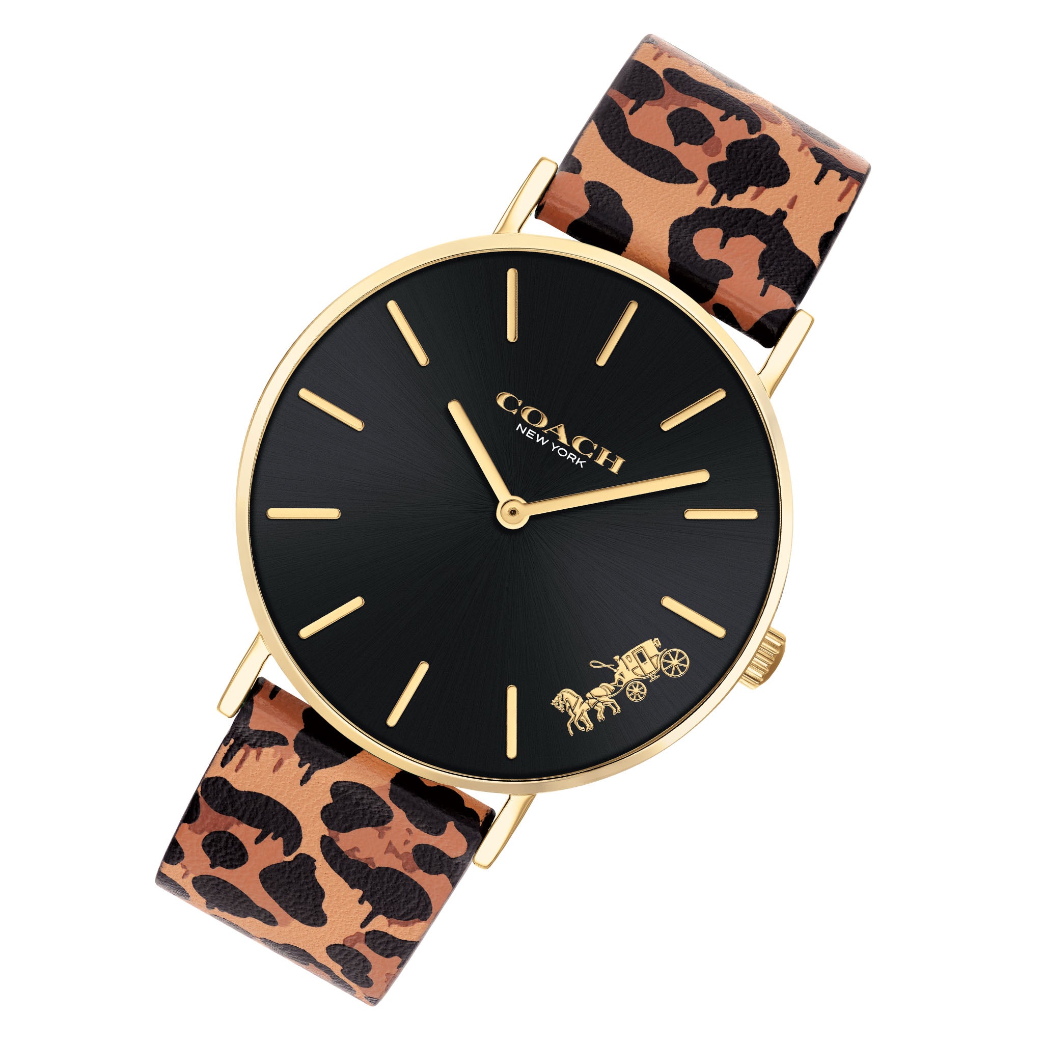 Coach Perry Multi-colour Leather Women's Watch - 14503712