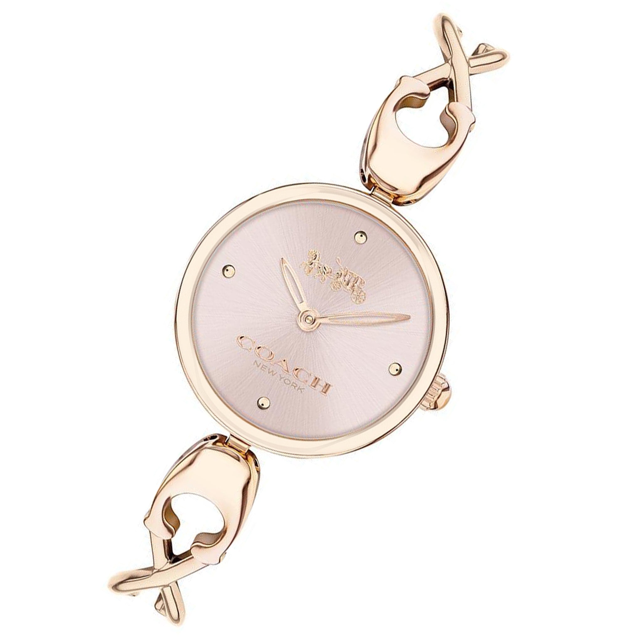 Coach Caroll Carnation Gold Steel Bracelet Women's Watch - 14503751