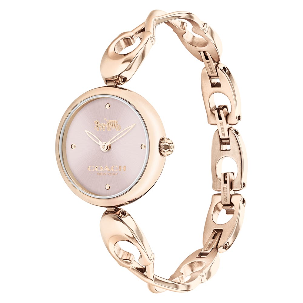 Coach Caroll Carnation Gold Steel Bracelet Women's Watch - 14503751