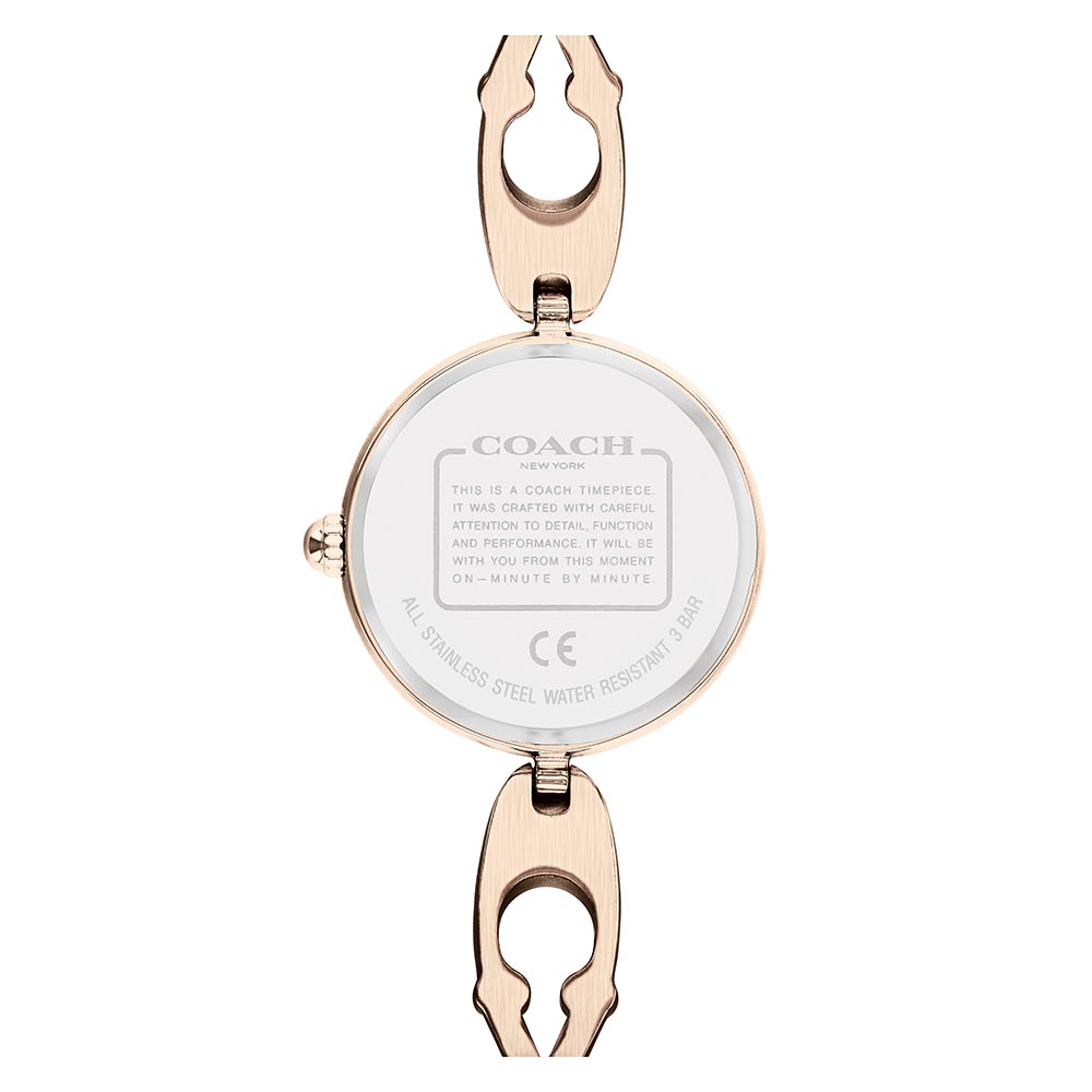 Coach Caroll Carnation Gold Steel Bracelet Women's Watch - 14503751