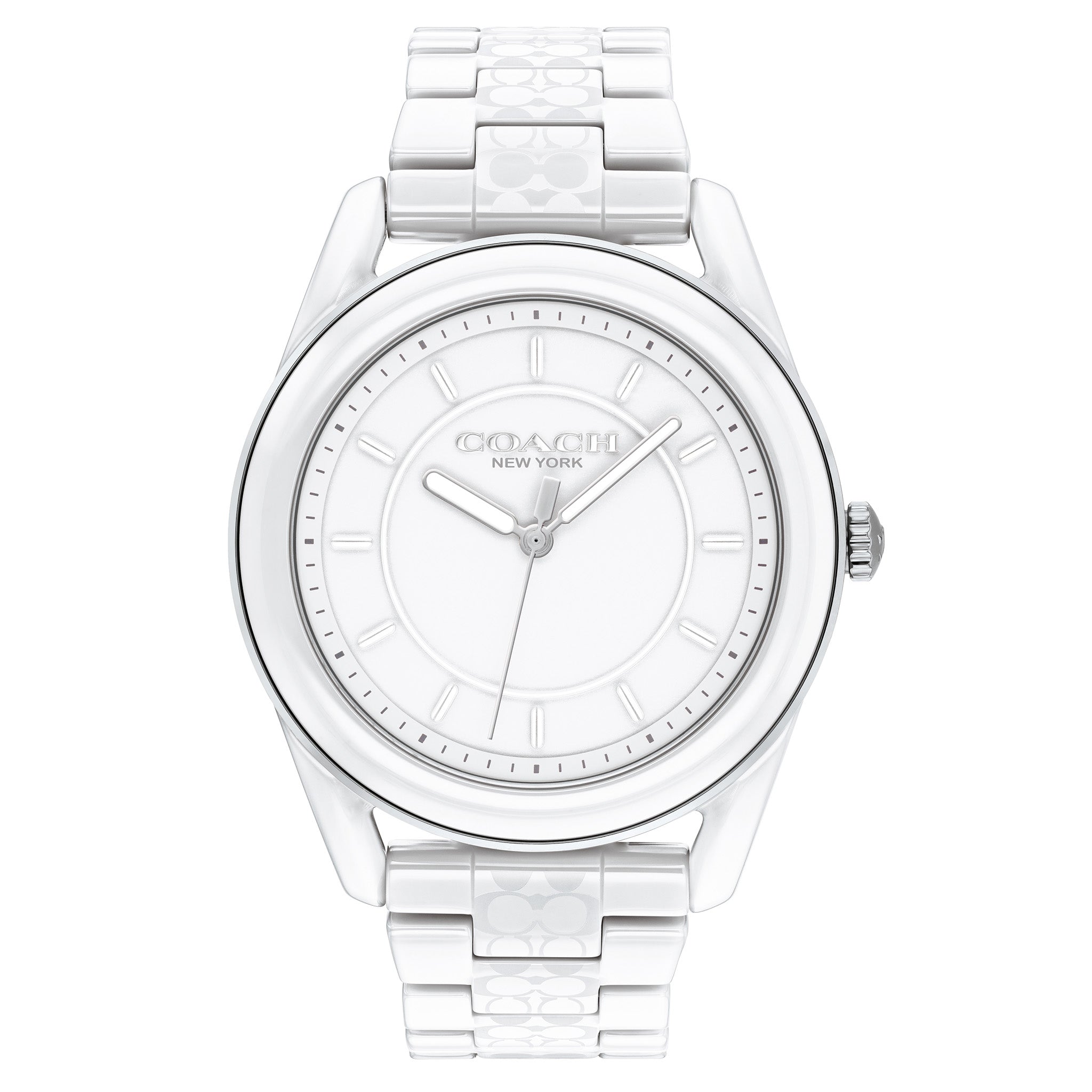 Coach Preston White Ceramic Women's Watch - 14503771