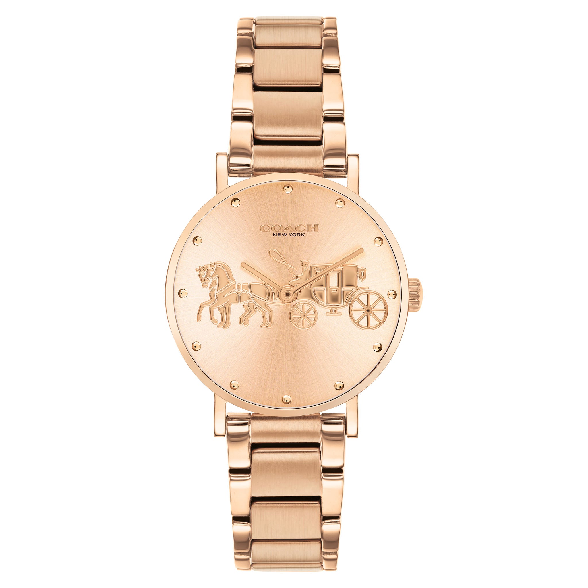 Coach Perry Rose Gold Steel Women's Watch - 14503793