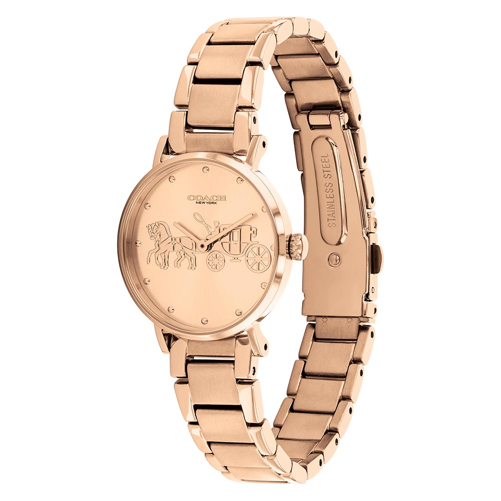 Coach Perry Rose Gold Steel Women's Watch - 14503793