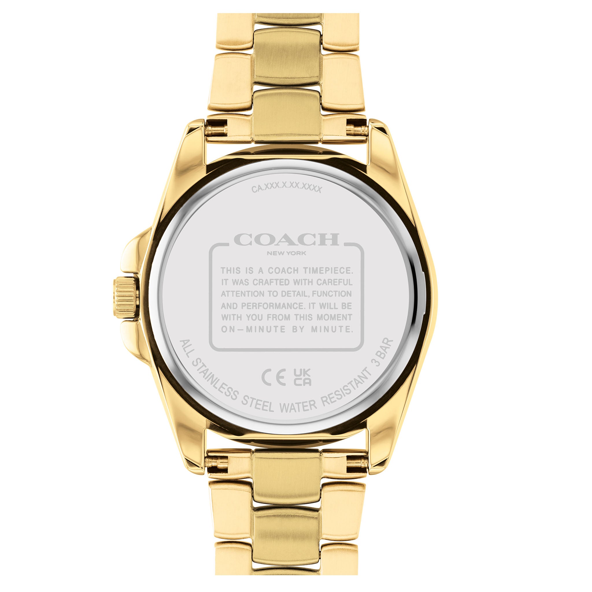 Coach Gold Steel Women's Watch - 14503911