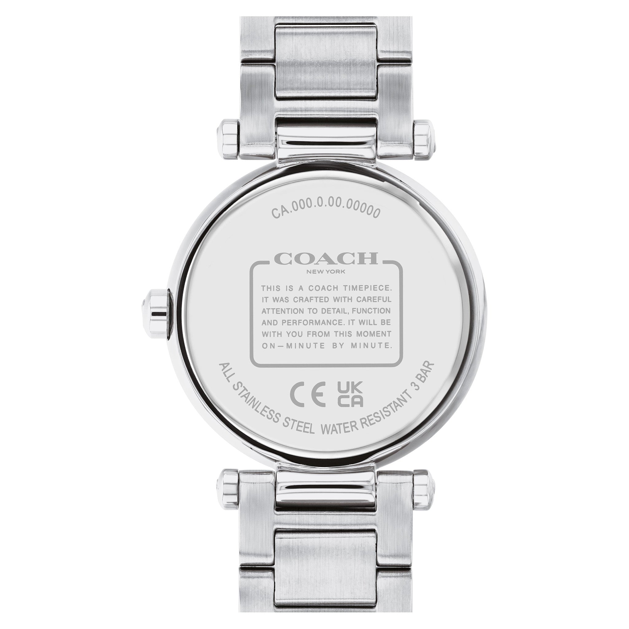 Coach Cary Stainless Steel Green Dial Women's Watch - 14504044