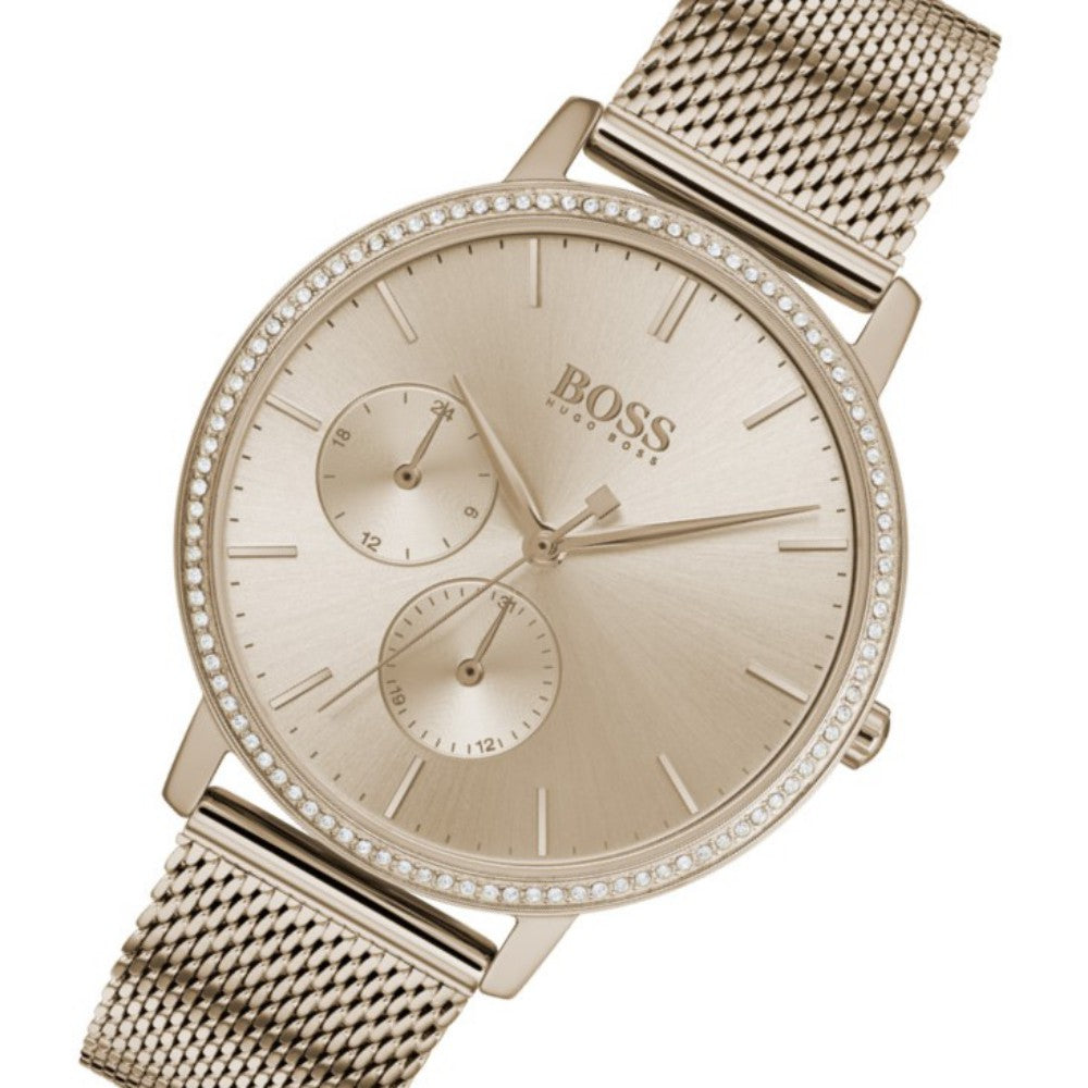 BOSS by Hugo Boss Infinity Carnation Gold Mesh Ladies - 1502519