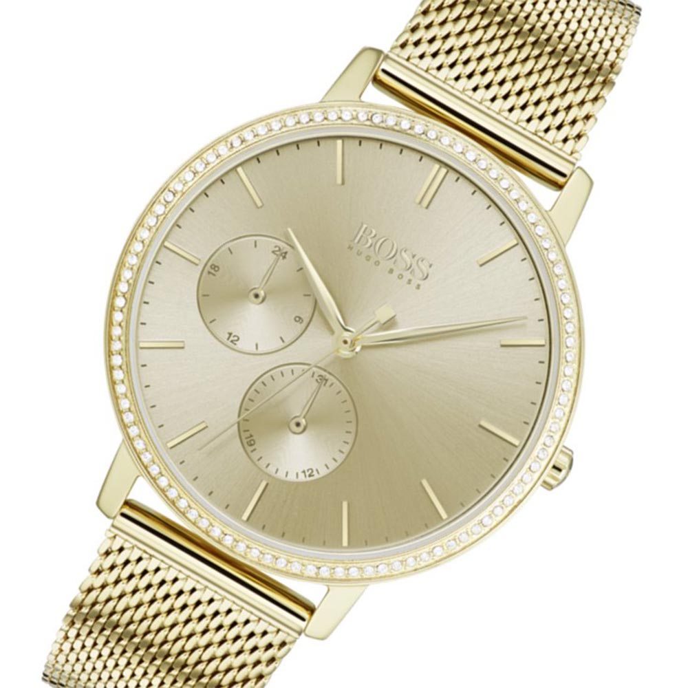 BOSS by Hugo Boss Infinity Gold Steel Ladies Multi-function Watch - 1502520