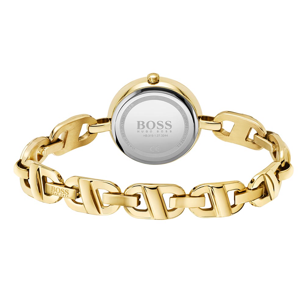 BOSS by Hugo Boss Chain Gold Steel Women's Watch - 1502591