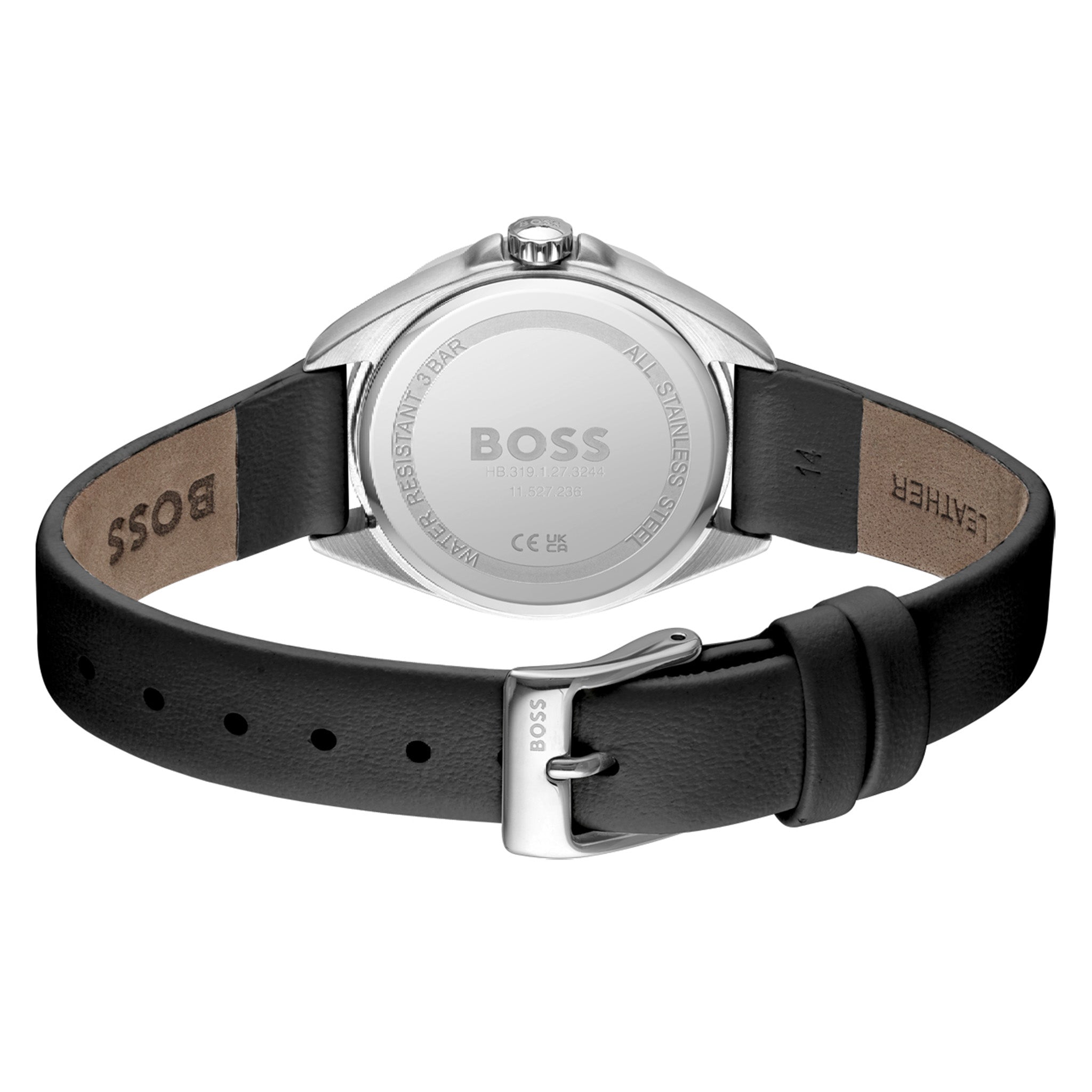 BOSS by Hugo Boss Black Leather Women's Watch - 1502624