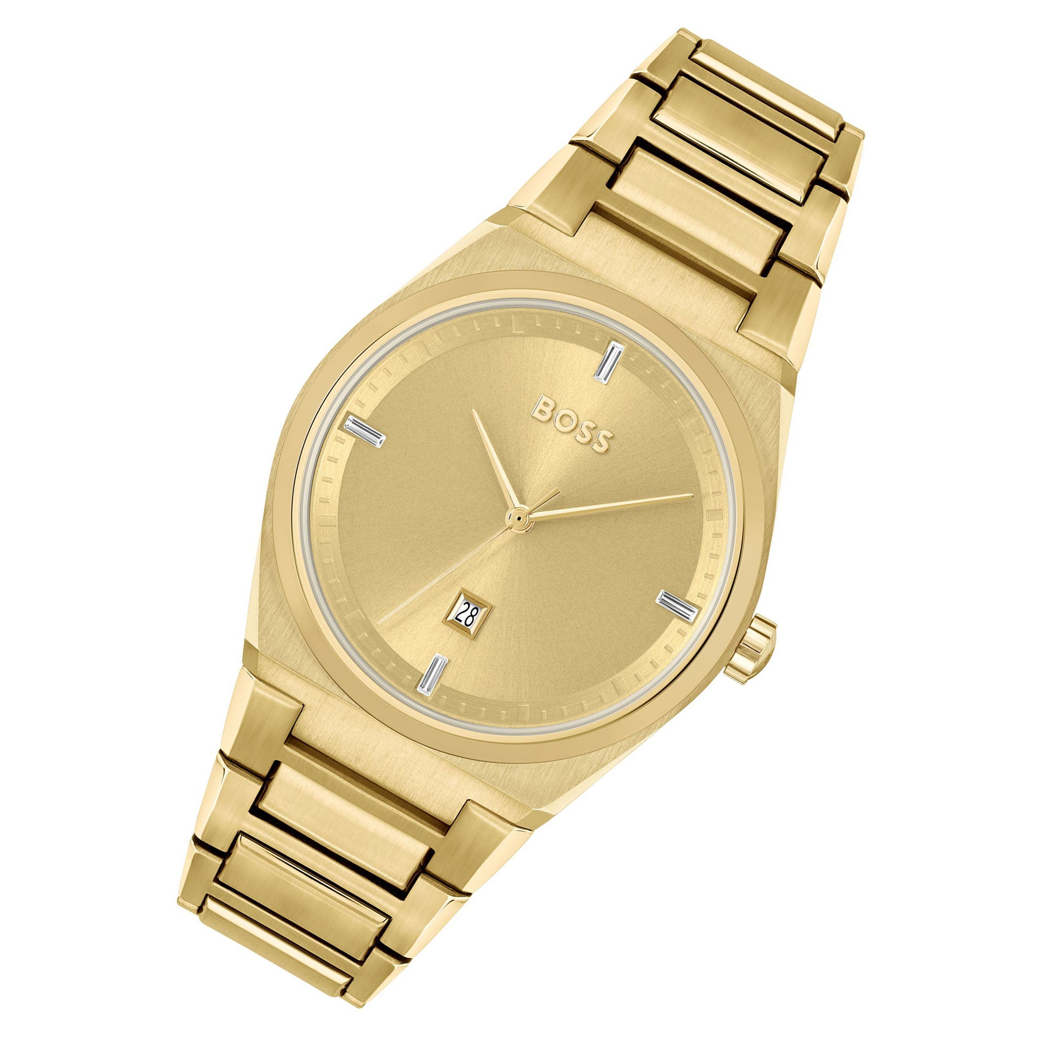 BOSS by Hugo Boss Gold Stainless Steel Women's Watch - 1502672
