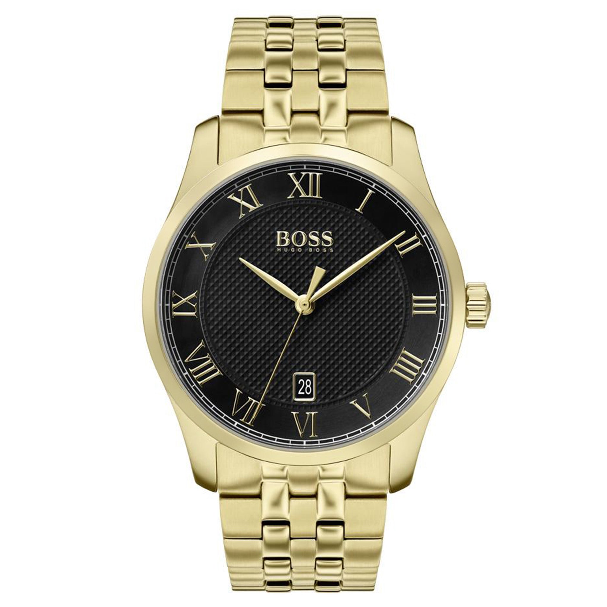Hugo Boss Master Gold Steel Men's Watch - 1513739