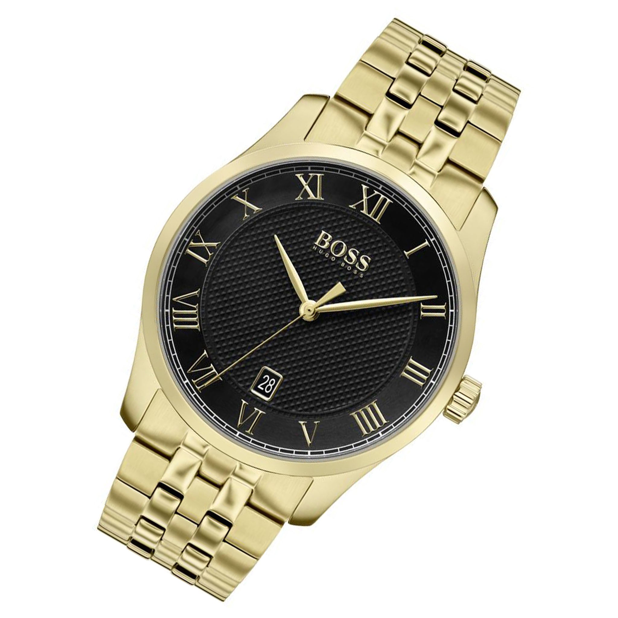Hugo Boss Master Gold Steel Men's Watch - 1513739