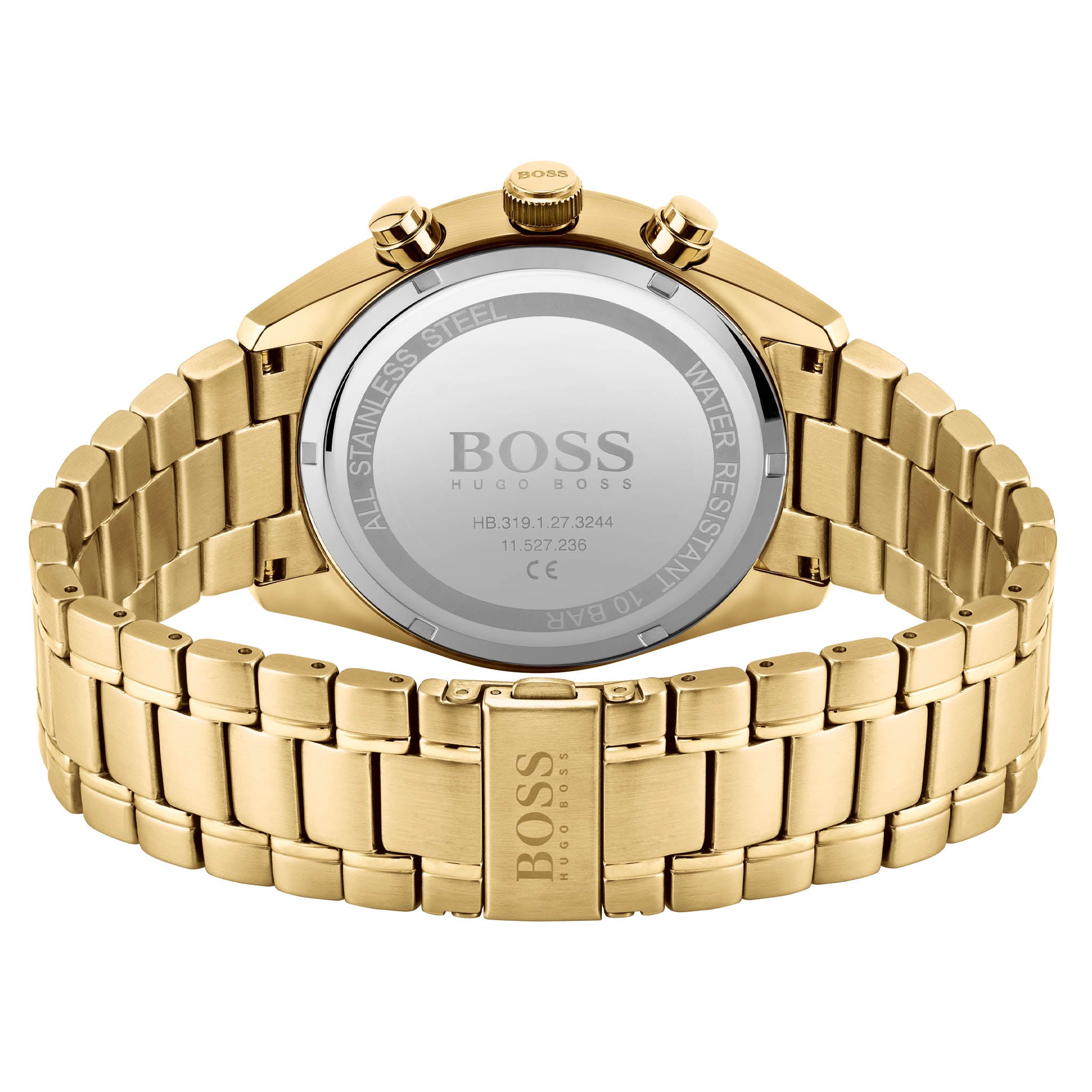 BOSS by Hugo Boss Champion Gold Steel Men's Chrono Watch - 1513848