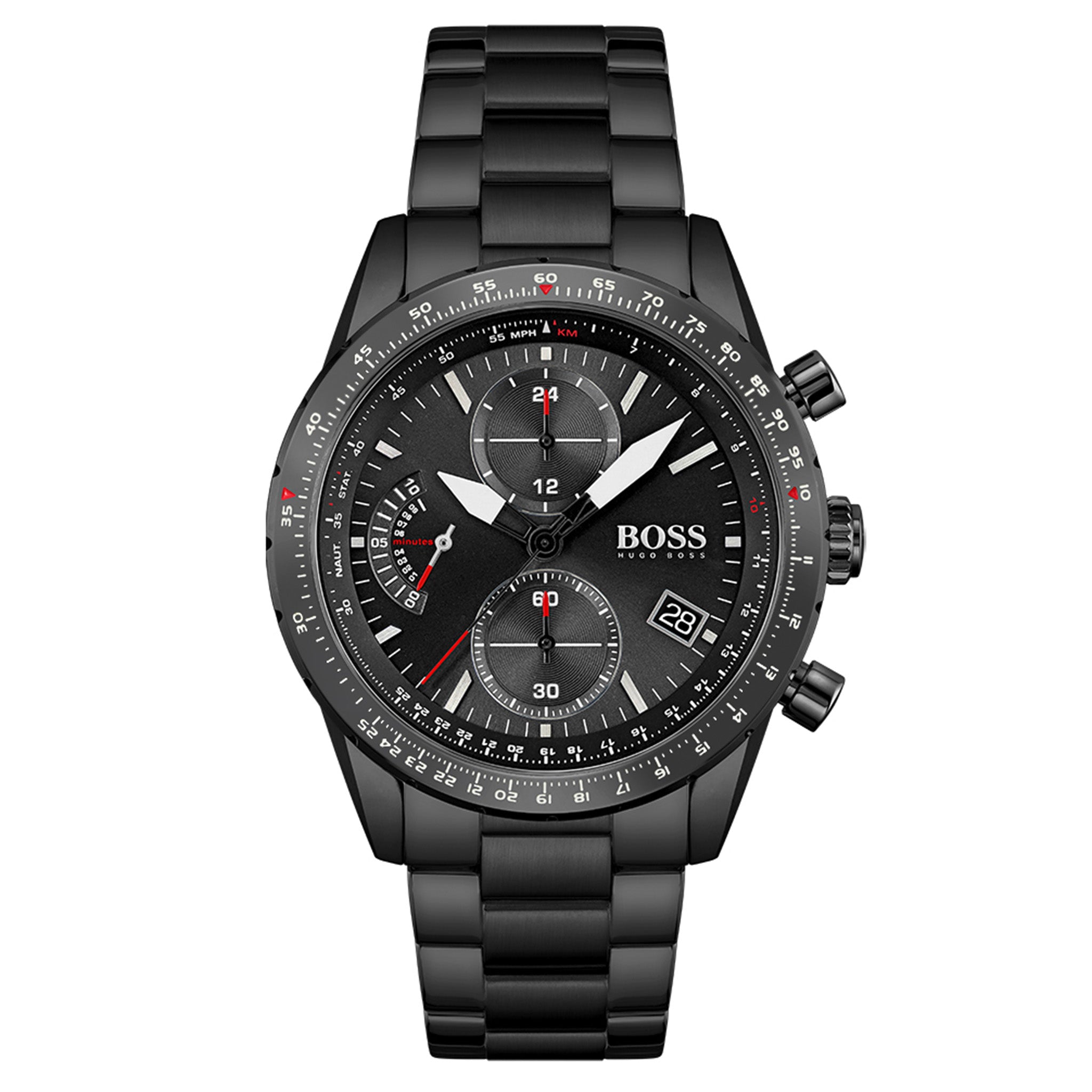 BOSS by Hugo Boss Black Steel Men's Chronograph Watch - 1513854