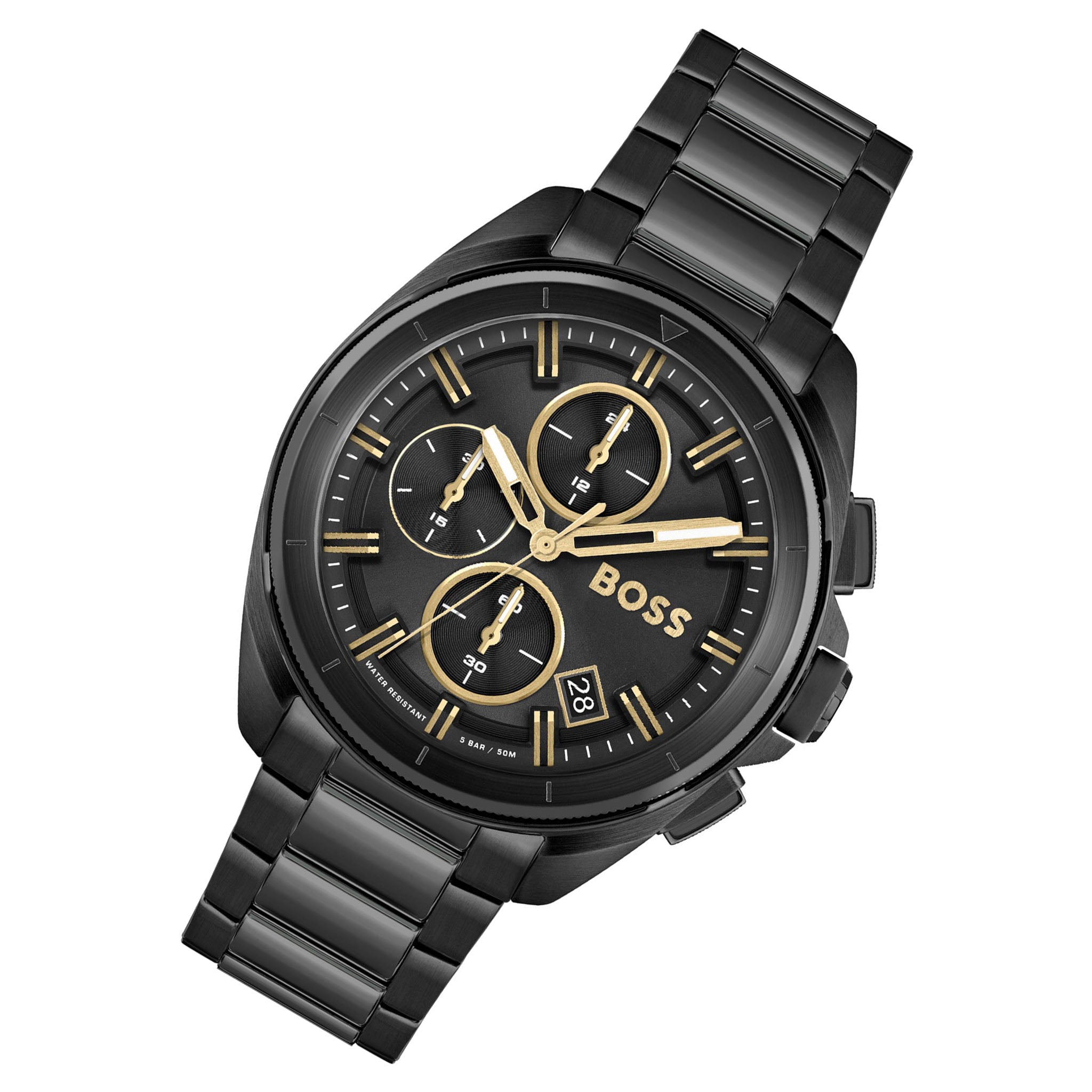 BOSS by Hugo Boss Black Steel Men's Chrono Watch - 1513950