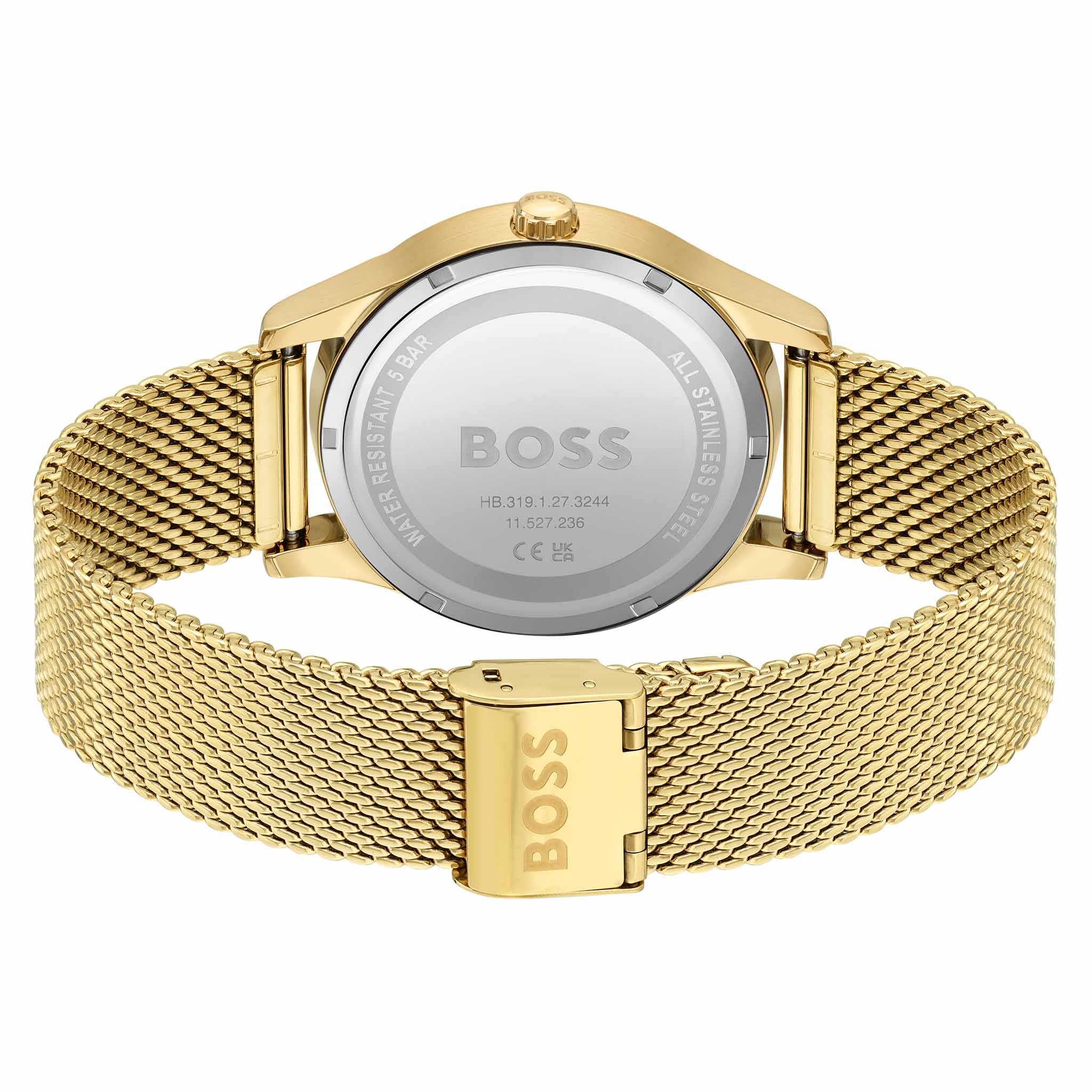 BOSS by Hugo Boss Gold-Tone Mesh Men's Watch - 1513982