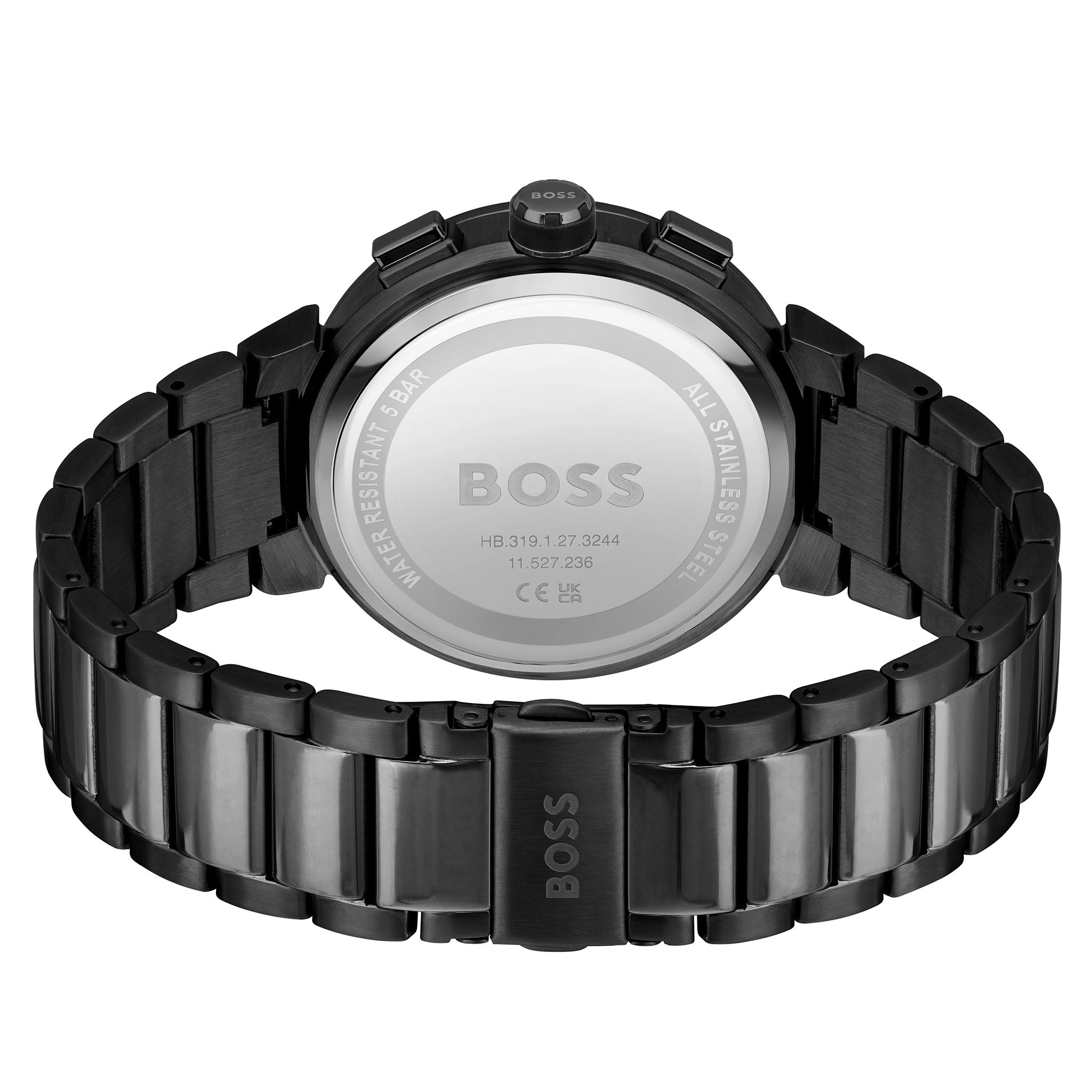 BOSS by Hugo Boss Black Steel Chronograph Men's Watch - 1514001