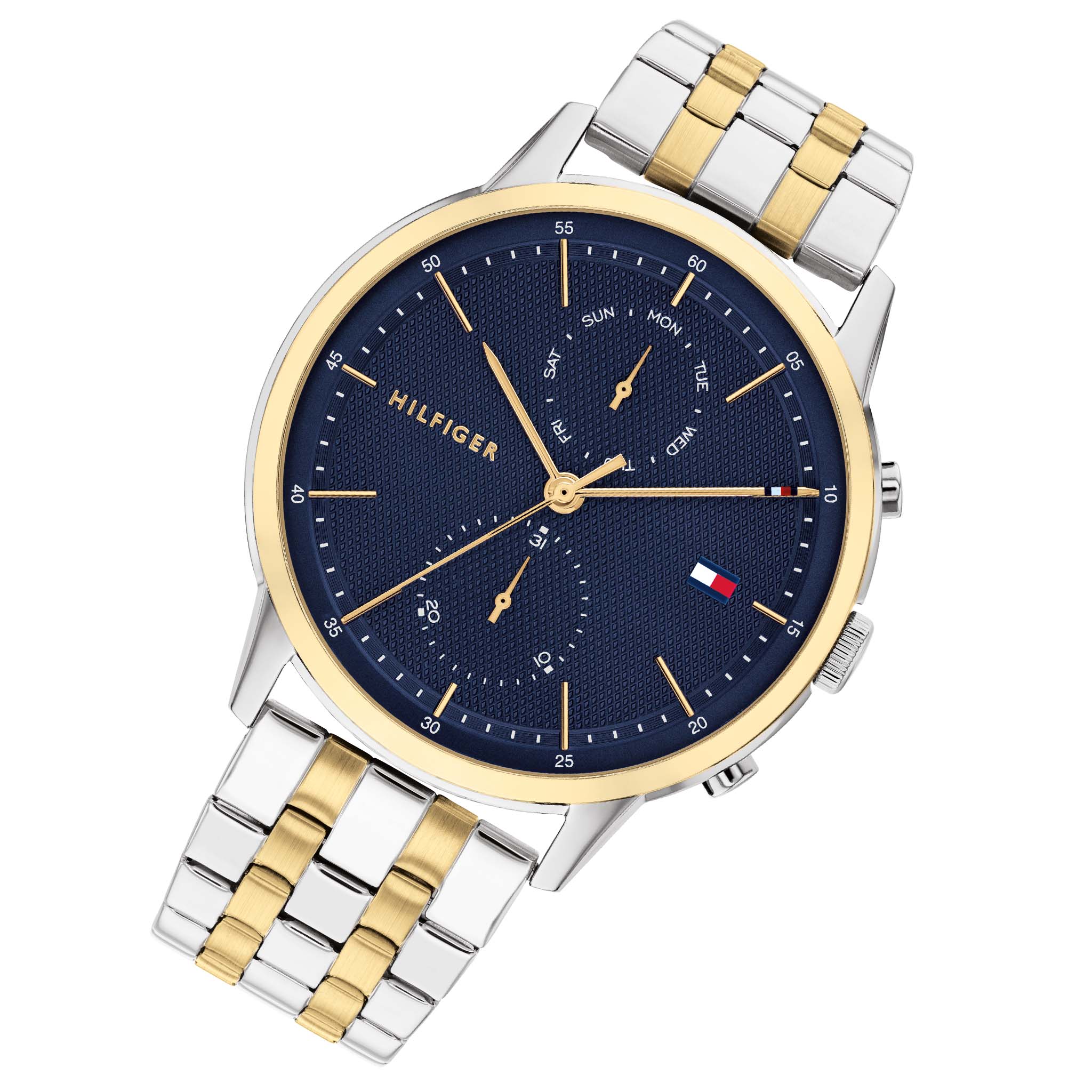 Tommy Hilfiger Two-Tone Steel Men's Multi-function Watch - 1710432