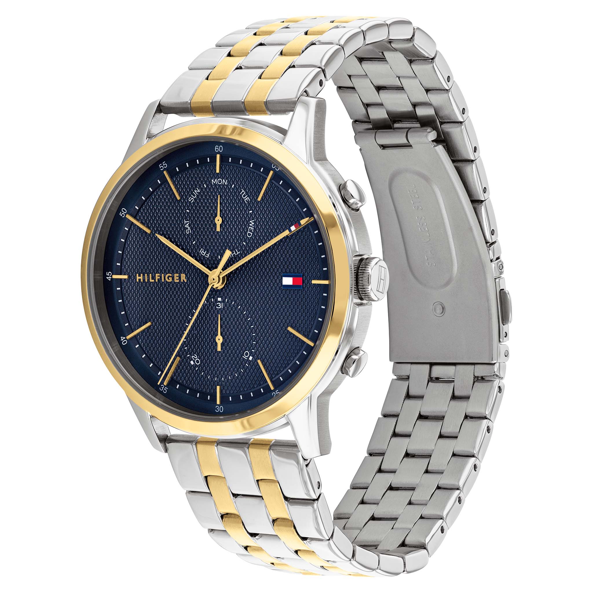 Tommy Hilfiger Two-Tone Steel Men's Multi-function Watch - 1710432