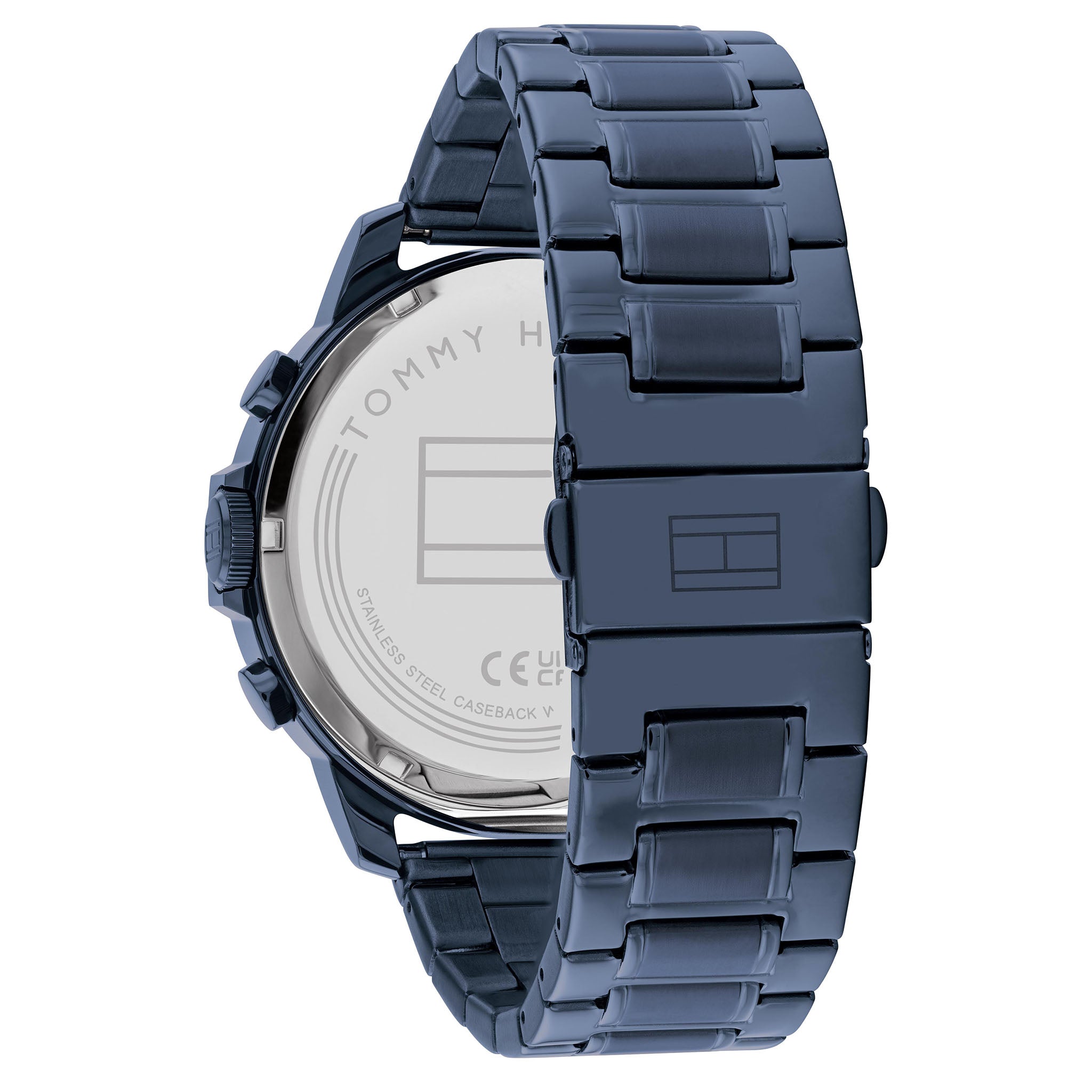 Tommy Hilfiger Blue Steel Grey Dial Men's Multi-function Watch - 1710493