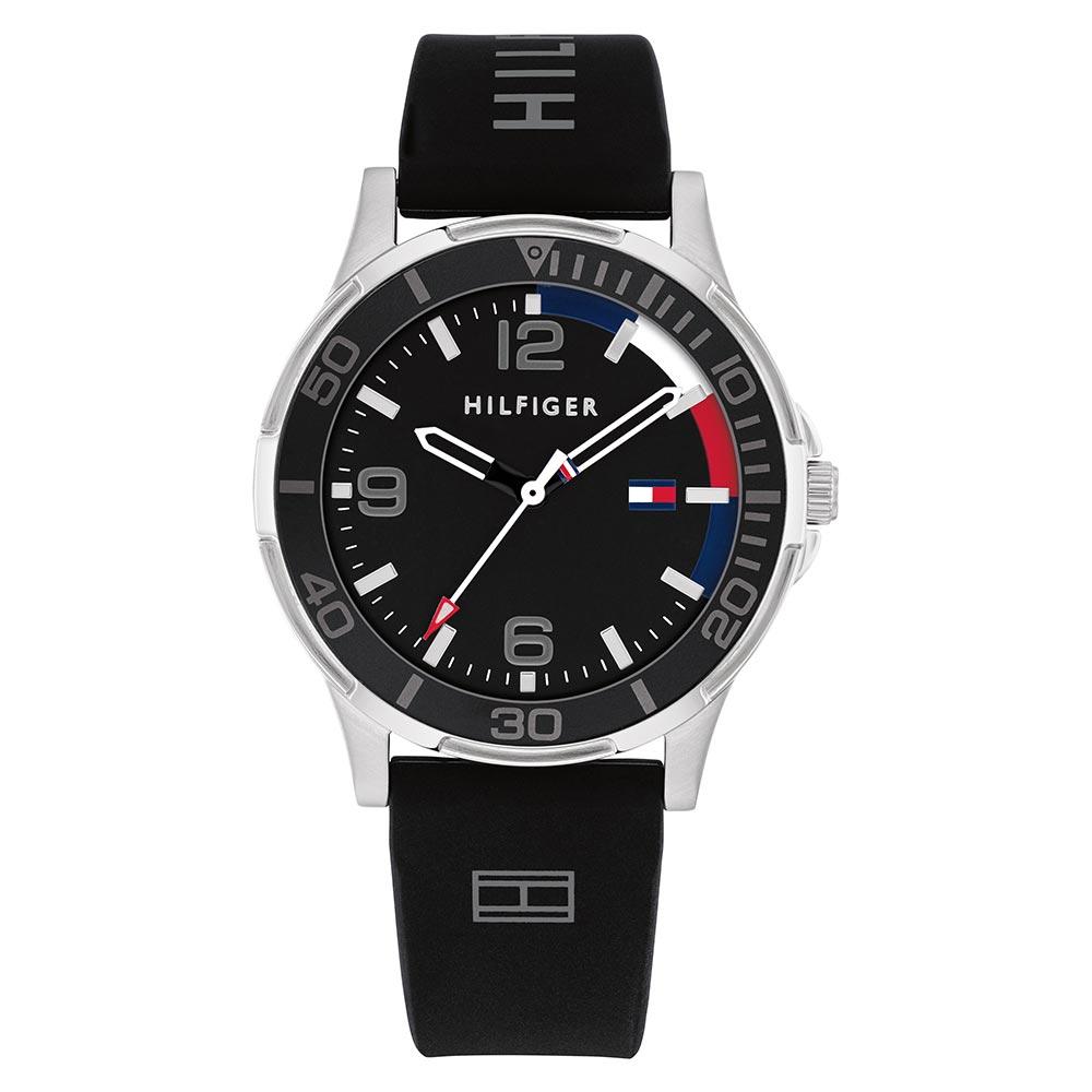 Tommy Hilfiger Black Silicone Kids Watch - 1720017