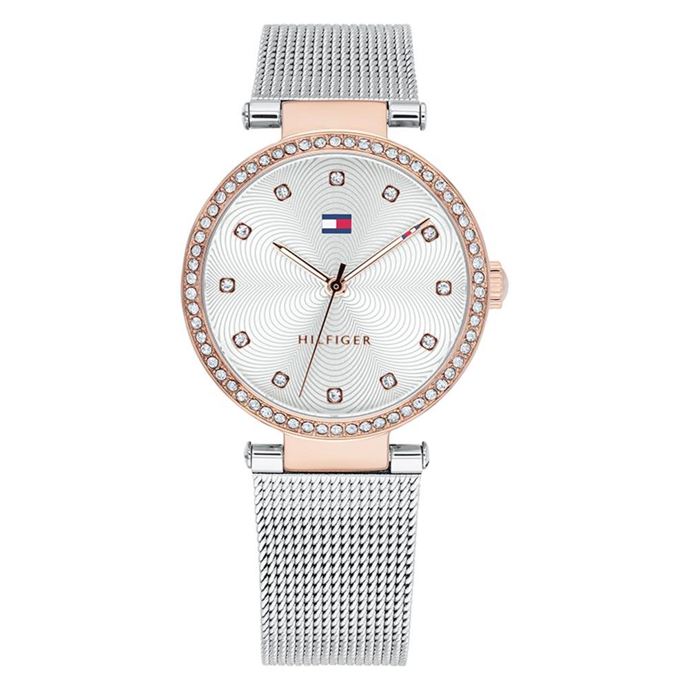 Tommy Hilfiger Silver Mesh Ladies Watch - 1781863