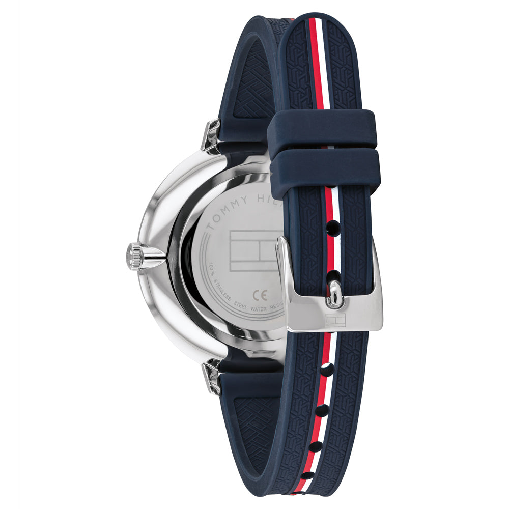 Tommy Hilfiger Navy Silicone Ladies Sports Watch - 1782154