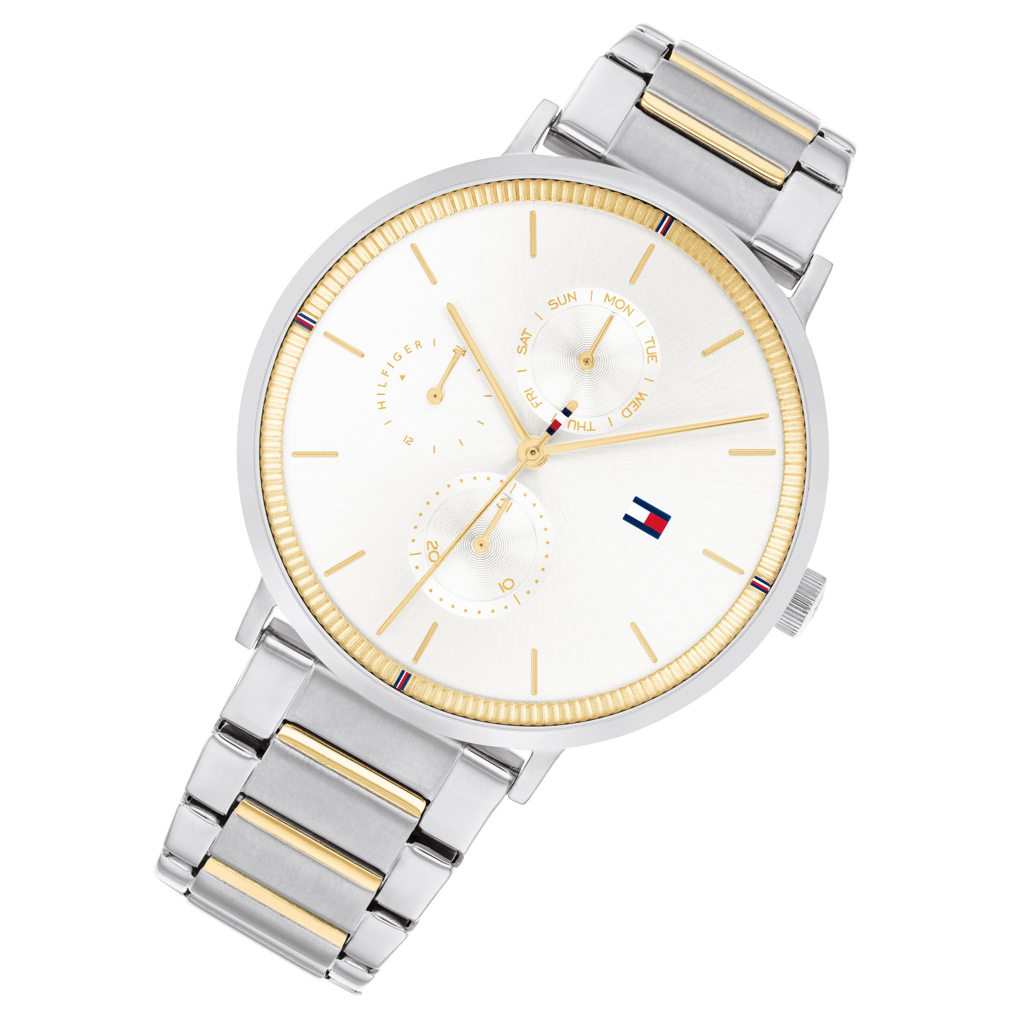 Tommy Hilfiger Two-Tone Steel Women's Multi-function Watch - 1782299