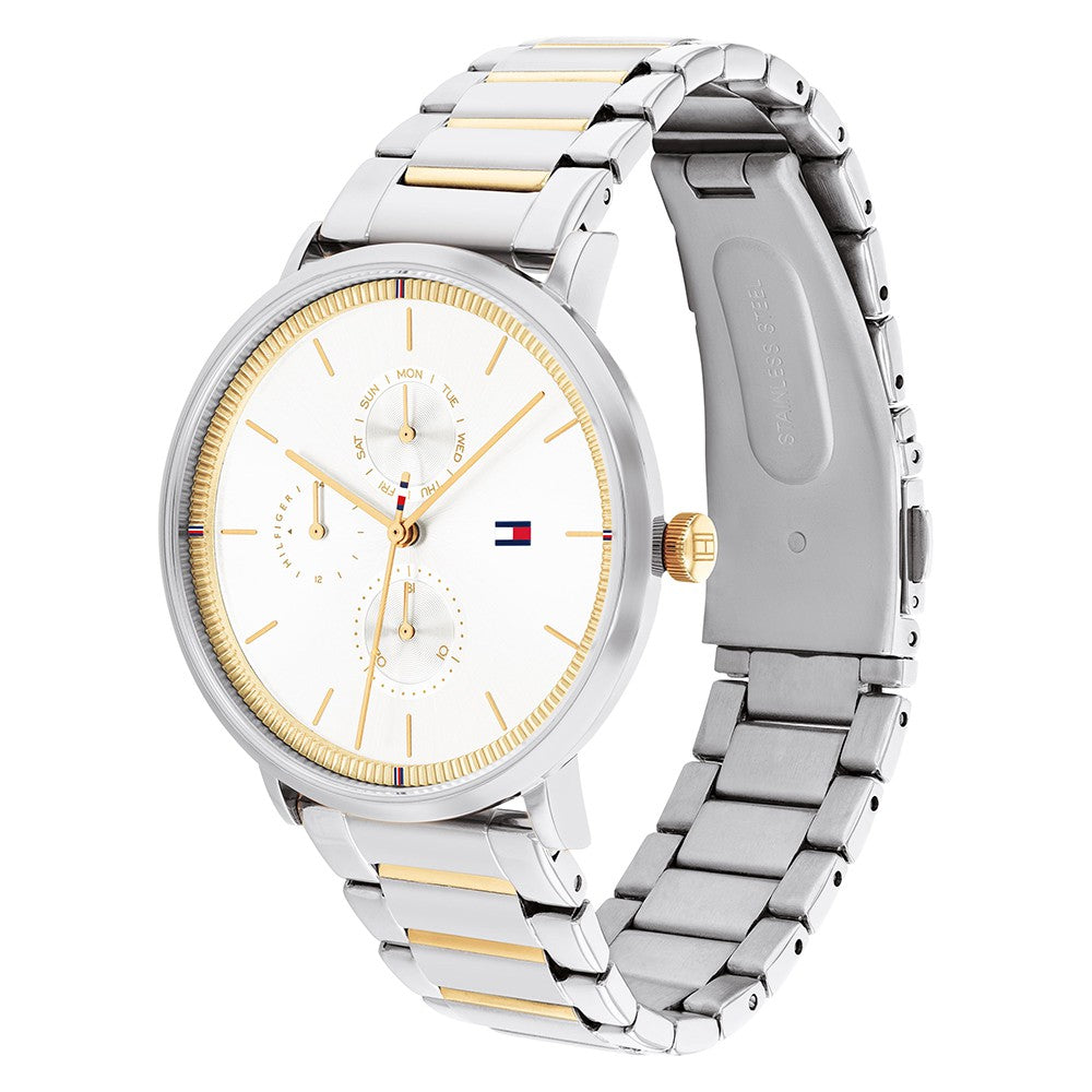 Tommy Hilfiger Two-Tone Steel Women's Multi-function Watch - 1782299