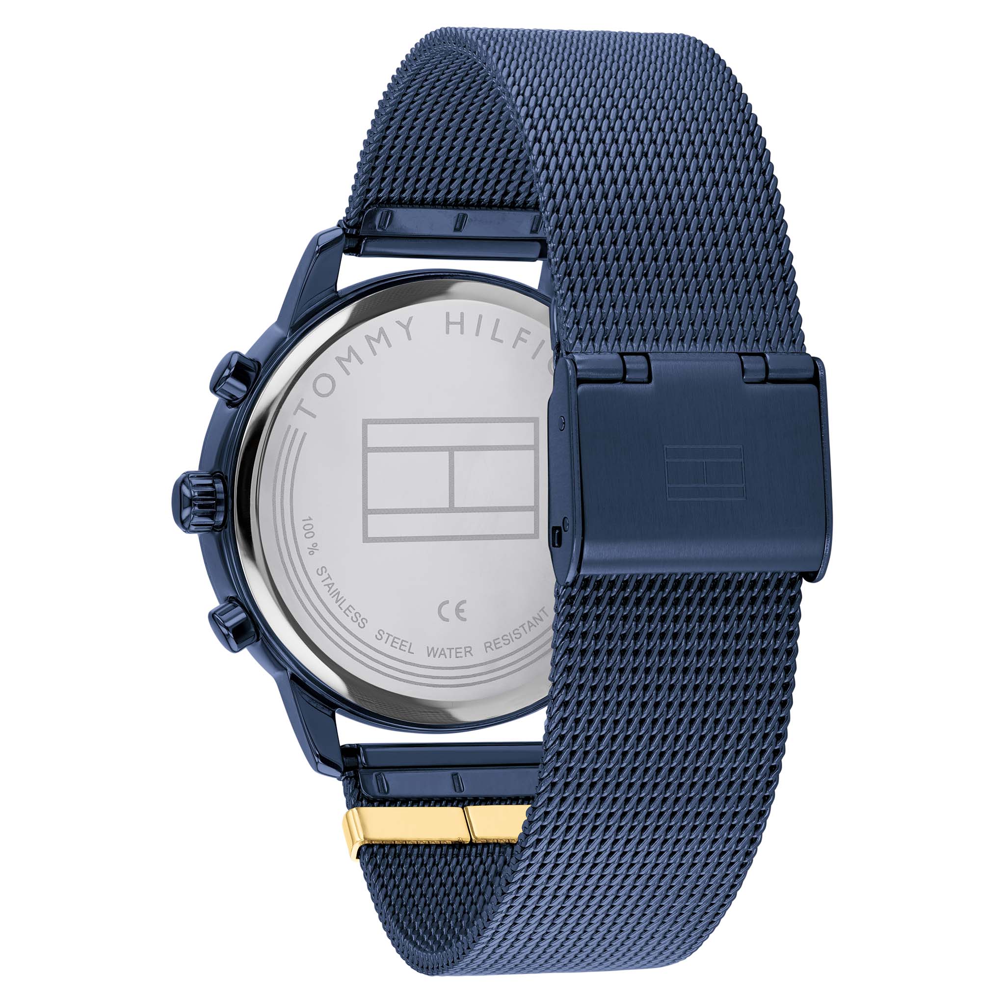 Tommy Hilfiger Blake Blue Mesh Ladies Multi-function Watch - 1782305